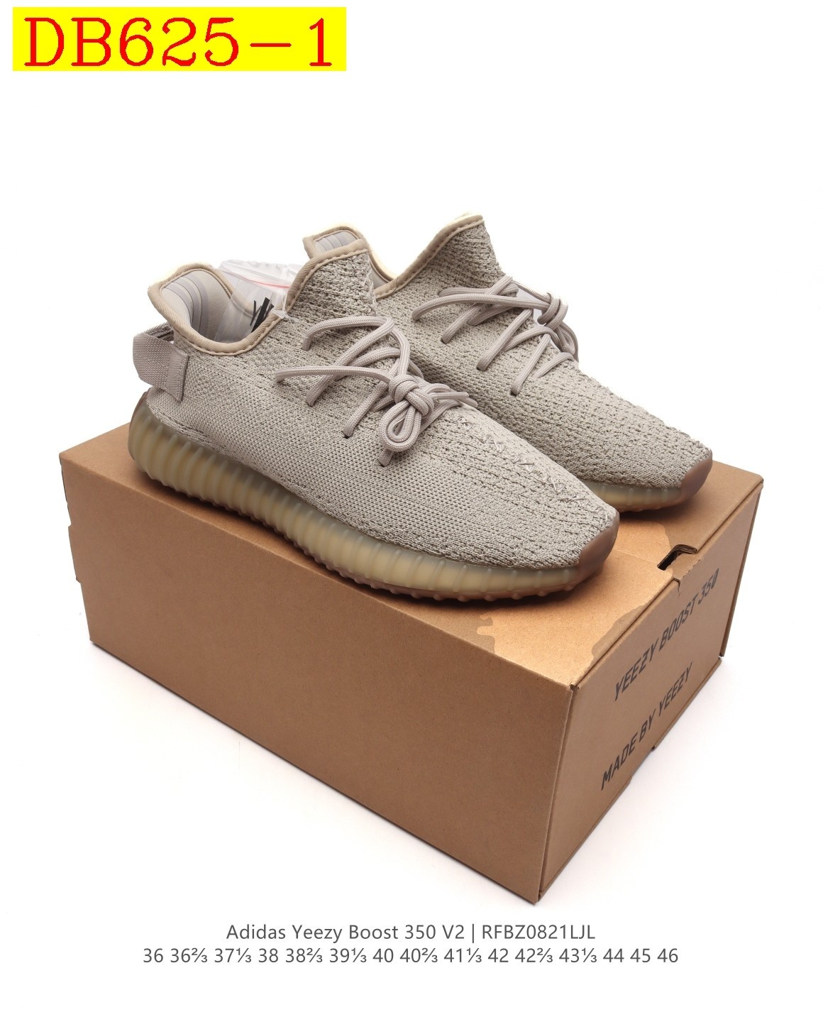 39$ new_dh adidas Yeezy Boost 350 V2 size 36-46 41263023573 DB625 gallery