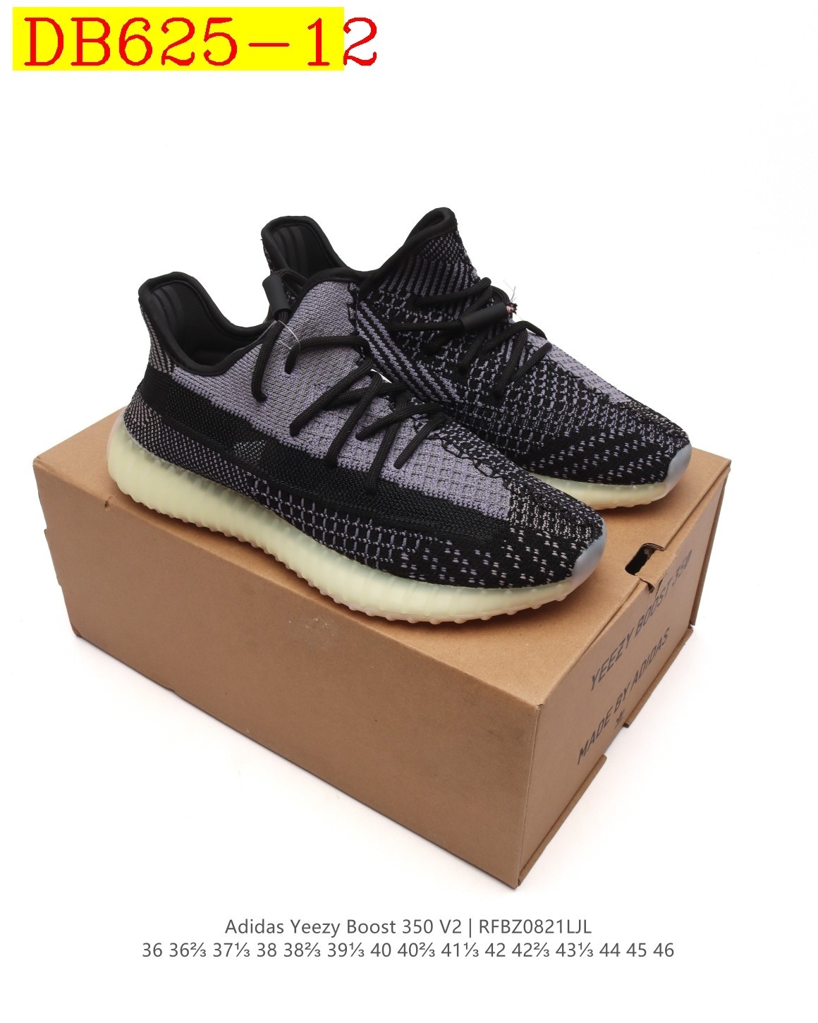 39$ new_dh adidas Yeezy Boost 350 V2 size 36-46 41263023573 DB625 gallery