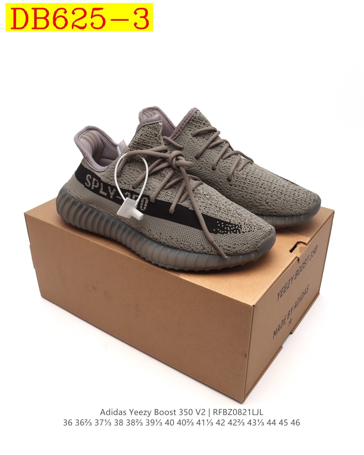 39$ new_dh adidas Yeezy Boost 350 V2 size 36-46 41263023573 DB625 gallery