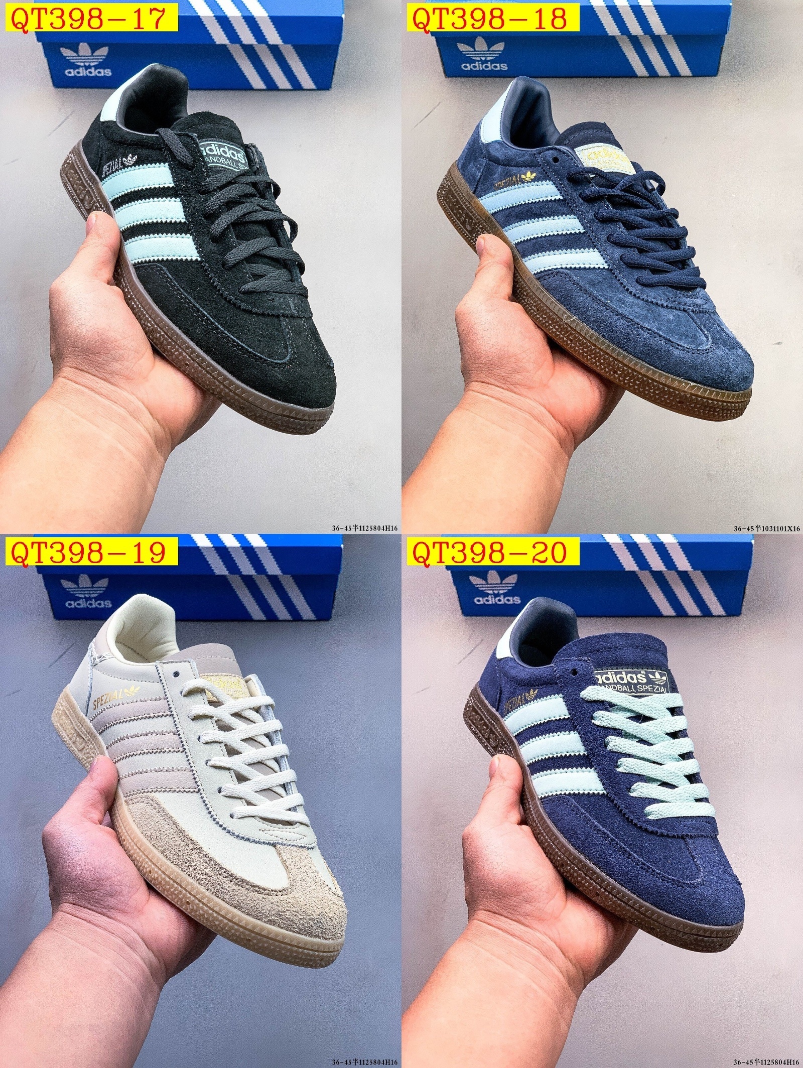 40$ Adidas HANDBALL SPEZIAL size 36-45 half 112630 QT398 gallery