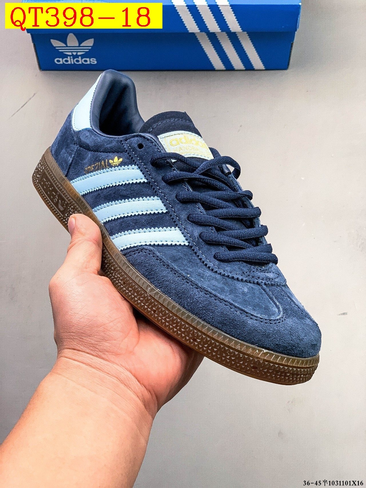 40$ Adidas HANDBALL SPEZIAL size 36-45 half 112630 QT398 gallery