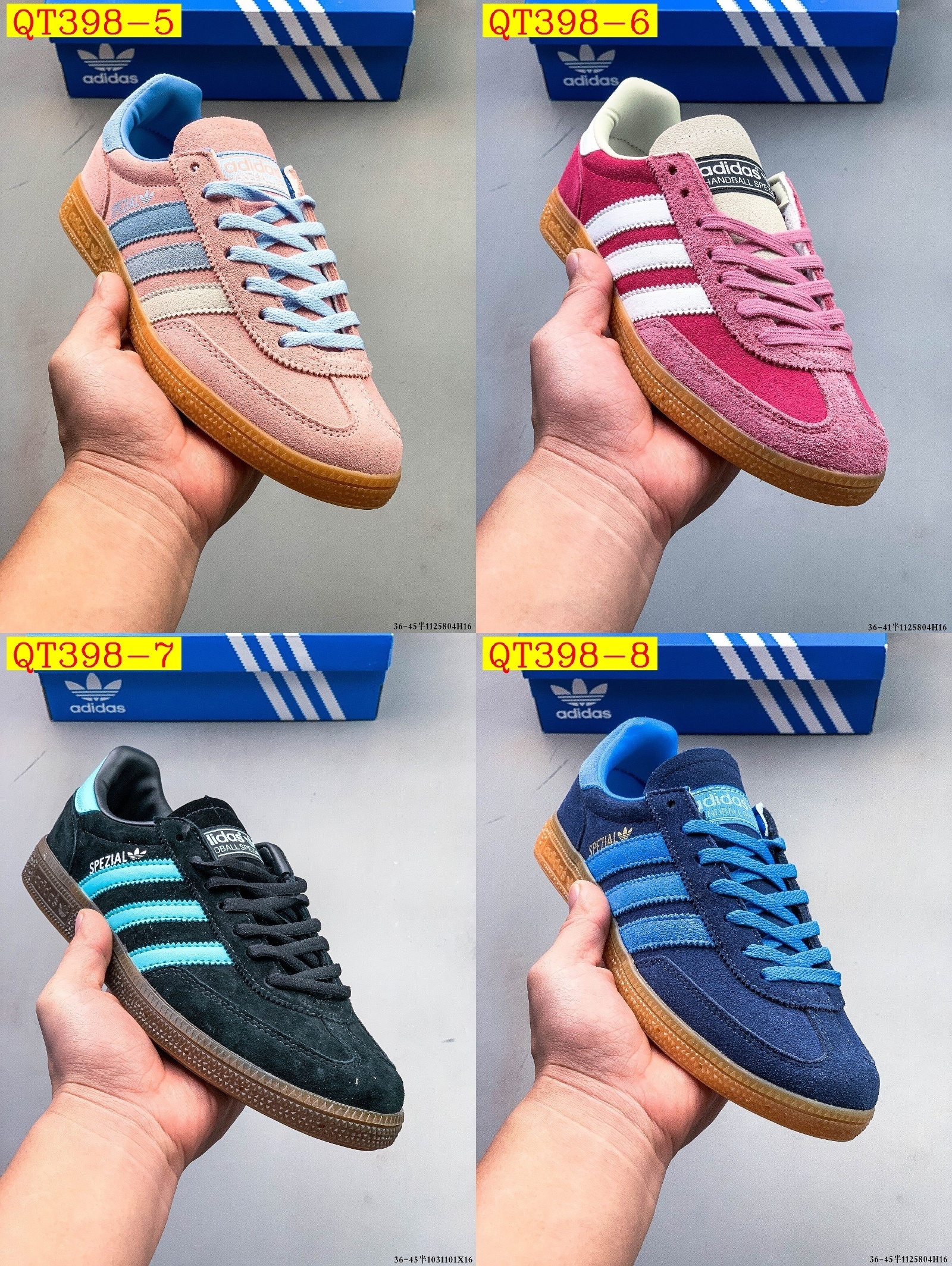 40$ Adidas HANDBALL SPEZIAL size 36-45 half 112630 QT398 gallery