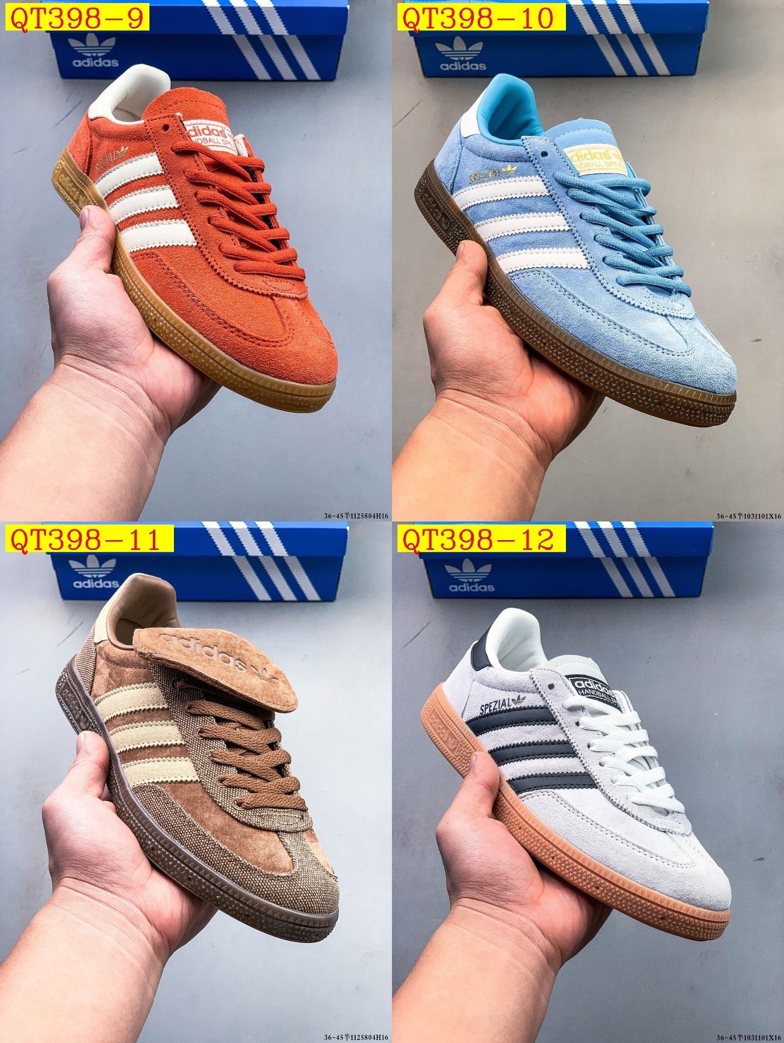 40$ Adidas HANDBALL SPEZIAL size 36-45 half 112630 QT398 gallery
