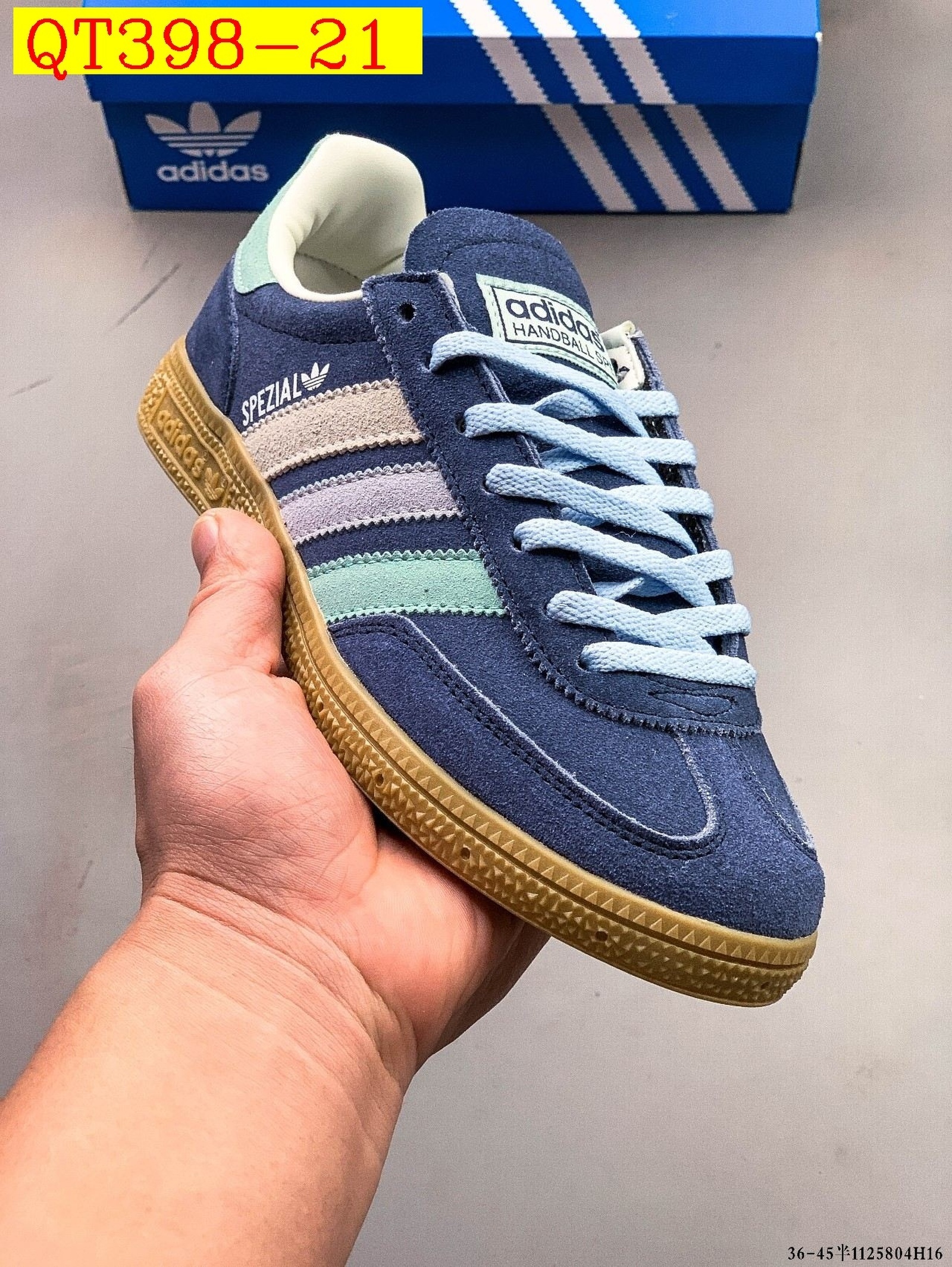 40$ Adidas HANDBALL SPEZIAL size 36-45 half 112630 QT398 gallery