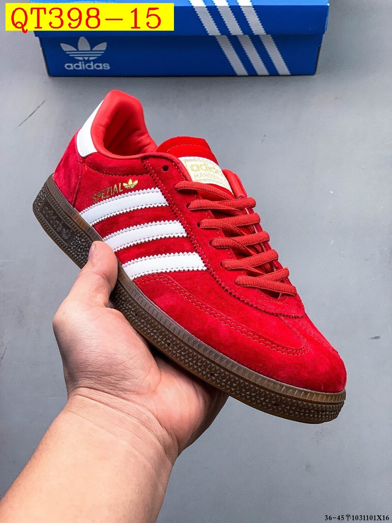 40$ Adidas HANDBALL SPEZIAL size 36-45 half 112630 QT398 gallery