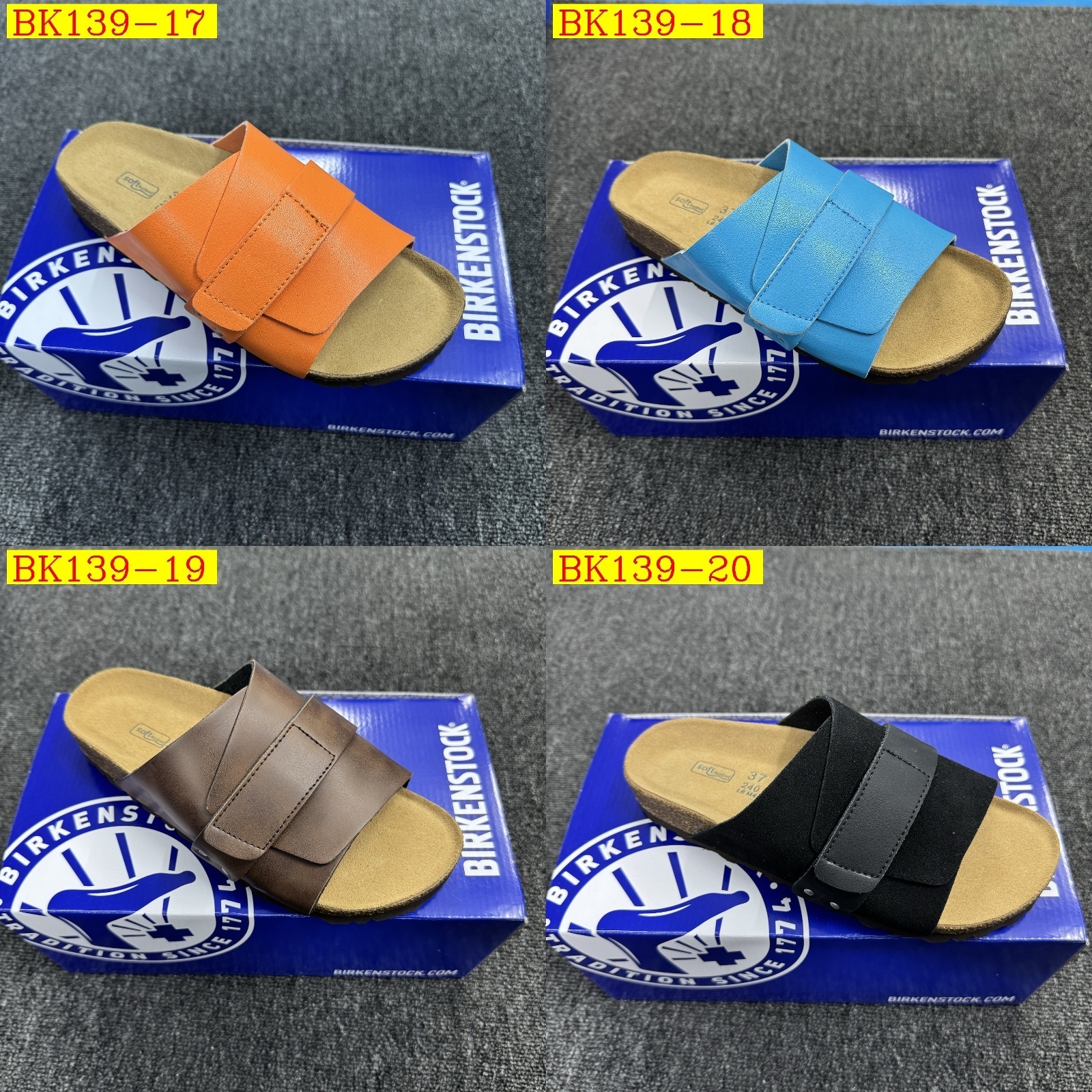 40$ BIRKENSTOCK Slippers size 36-45 217700 BK139 gallery