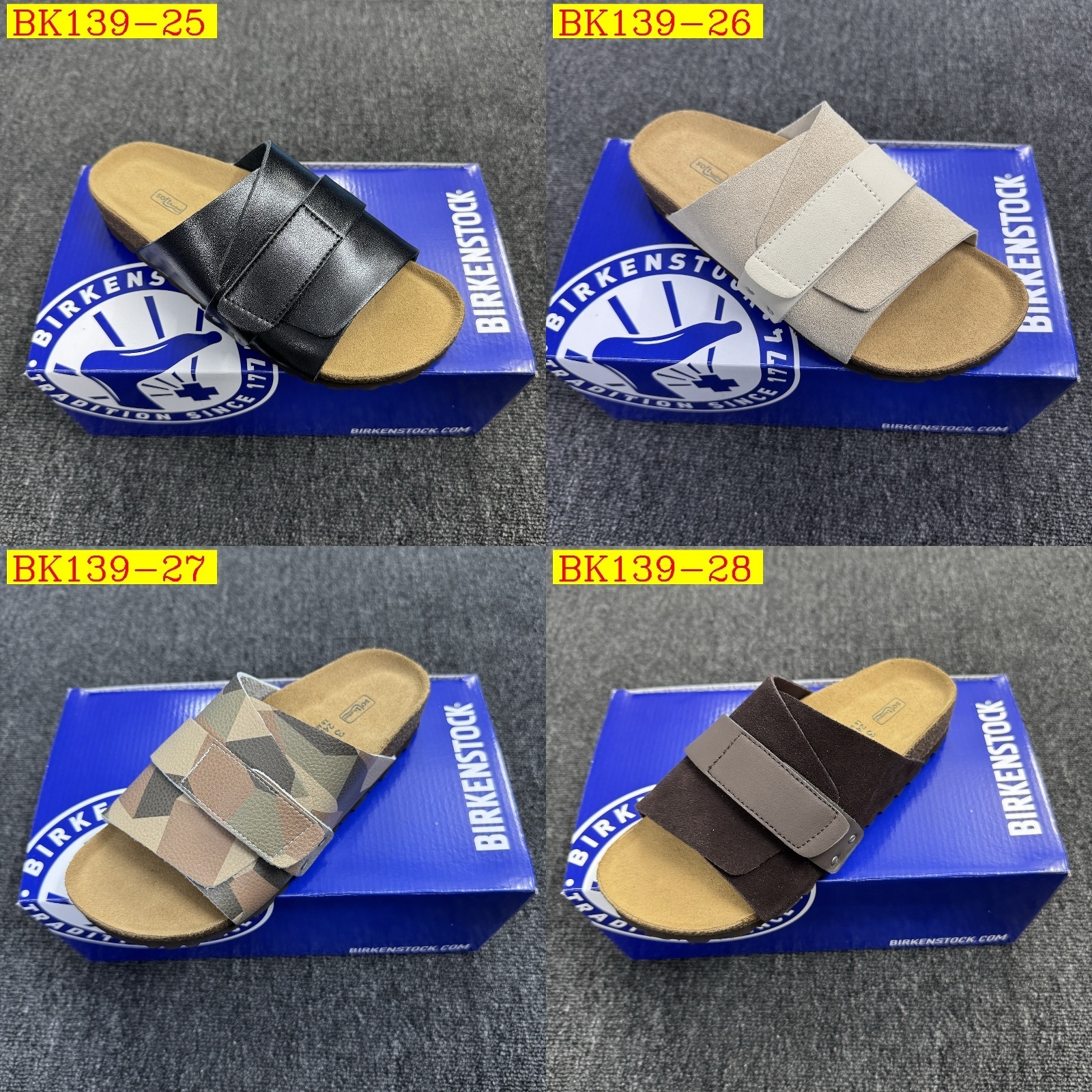 40$ BIRKENSTOCK Slippers size 36-45 217700 BK139 gallery