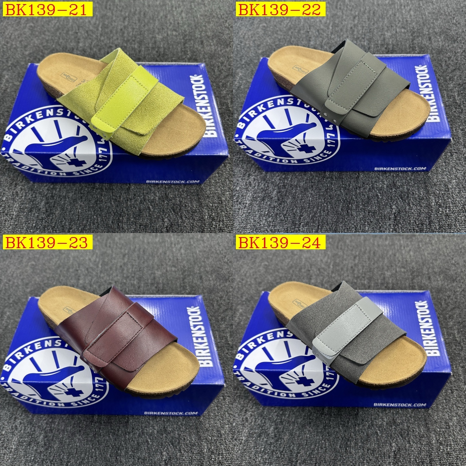 40$ BIRKENSTOCK Slippers size 36-45 217700 BK139 gallery