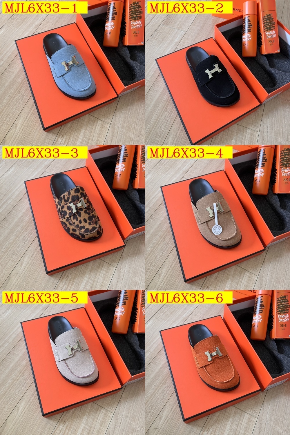 40$ HERMES 24SS-H SIZE 35-41 92524024708 MJL6X33 gallery