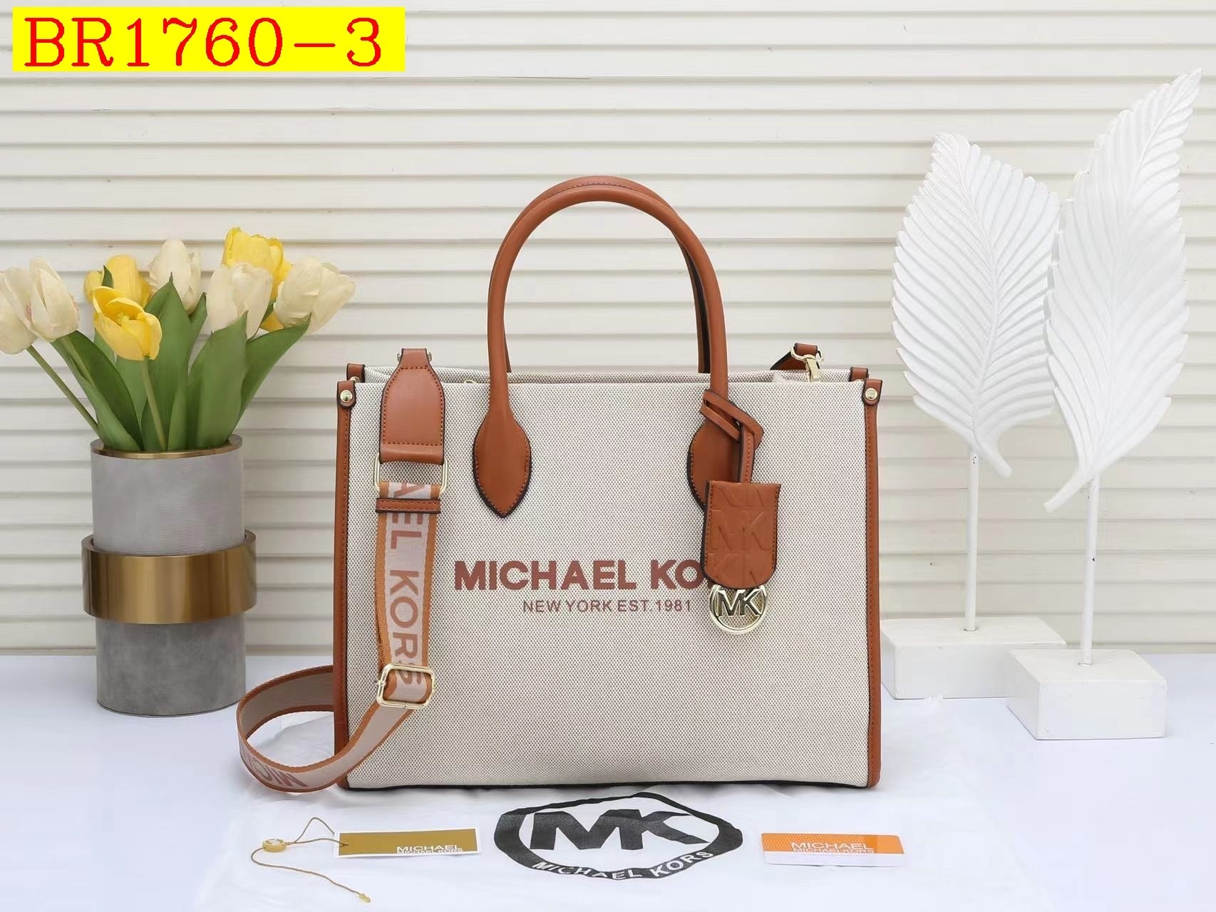 40$ MK 22320-1 Tote bag size 36x28x12 cm 218790 BR1760 gallery