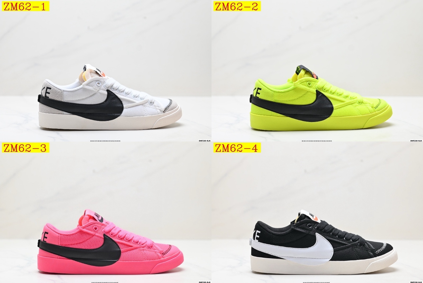 40$ Nike Blazer Low 77 Jumbo size 36-45 415560 ZM62 gallery