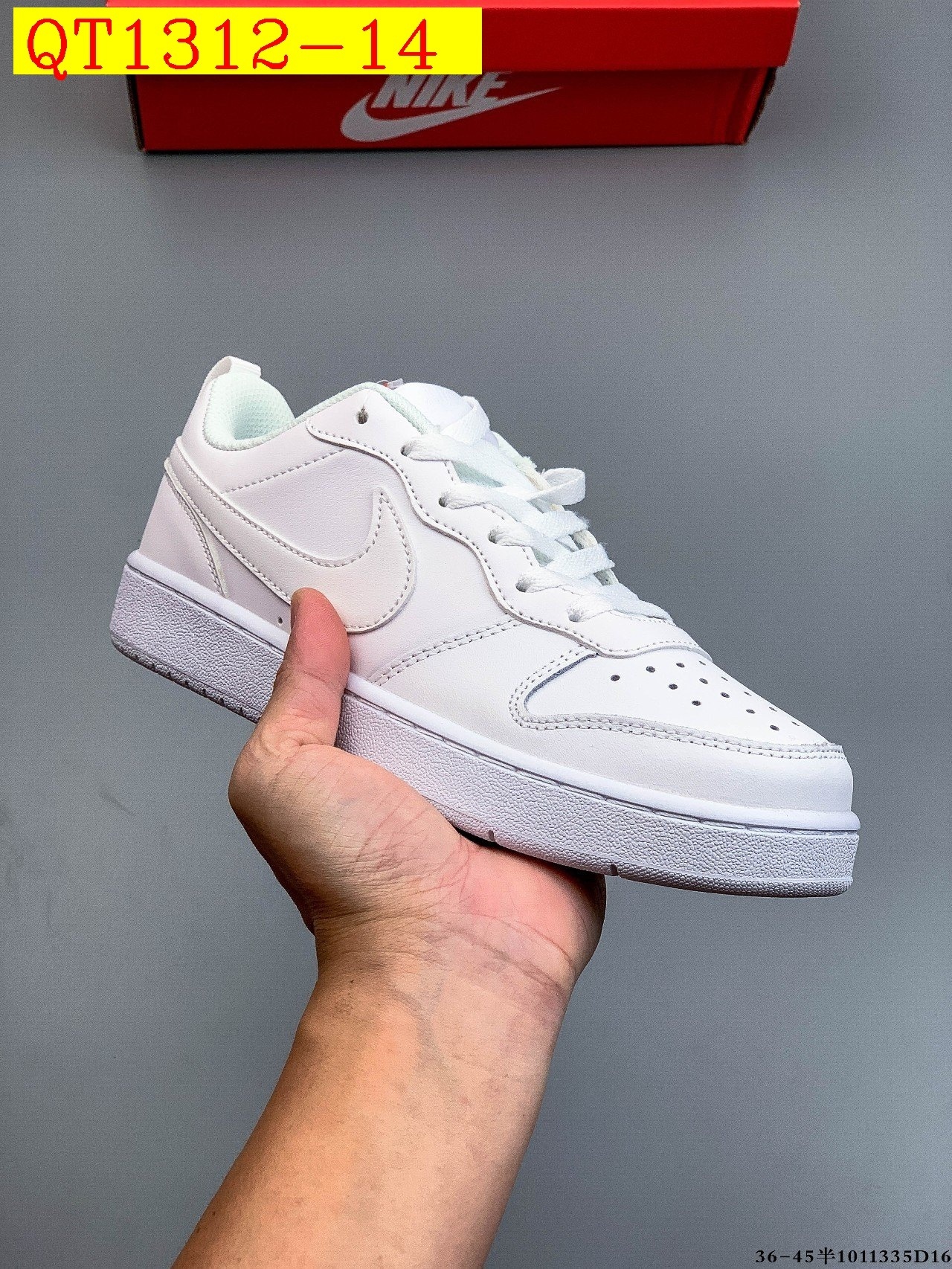 40$ Nike Court Borough Low Size 36-45 811600 QT1312 gallery