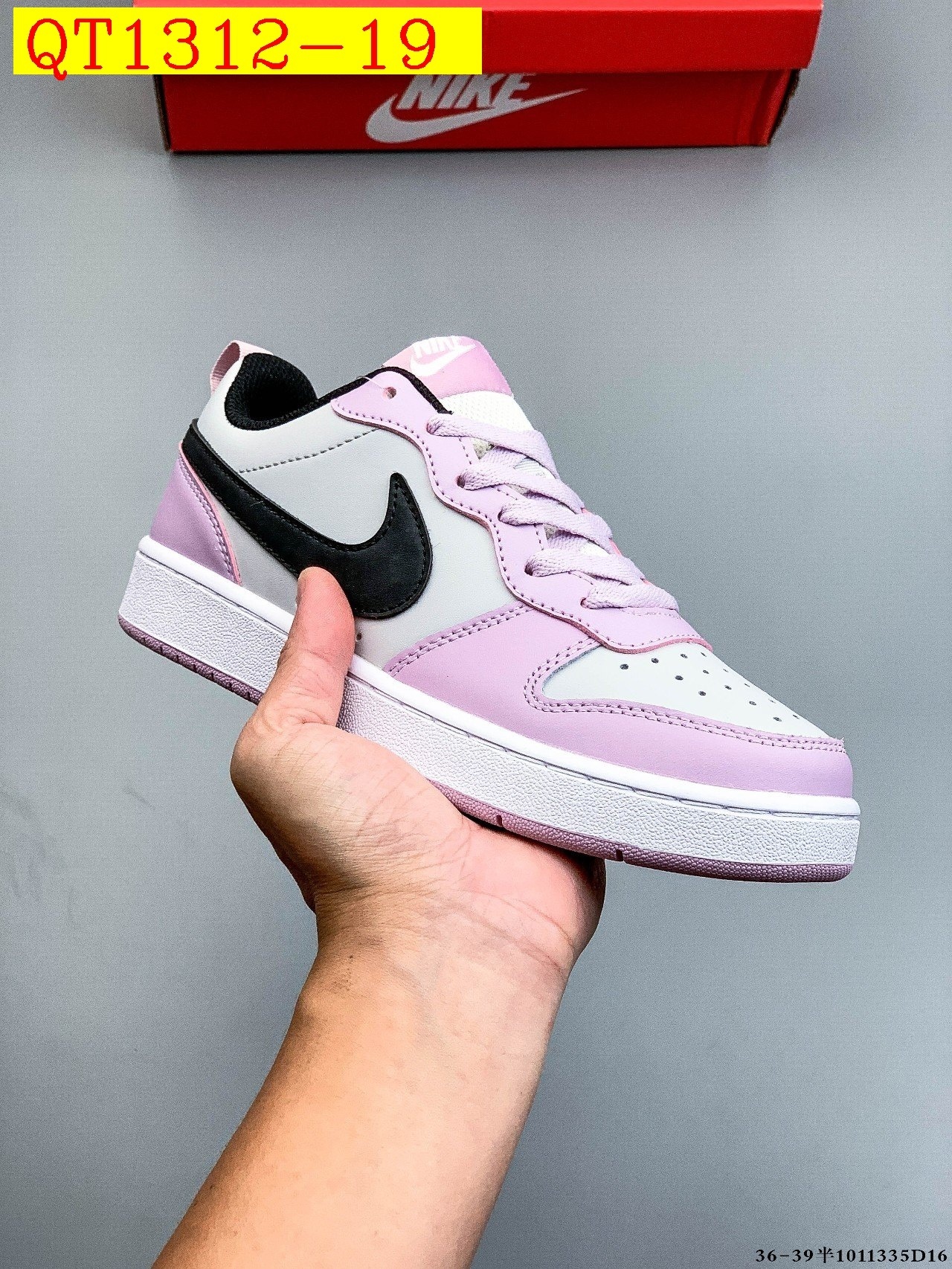 40$ Nike Court Borough Low Size 36-45 811600 QT1312 gallery