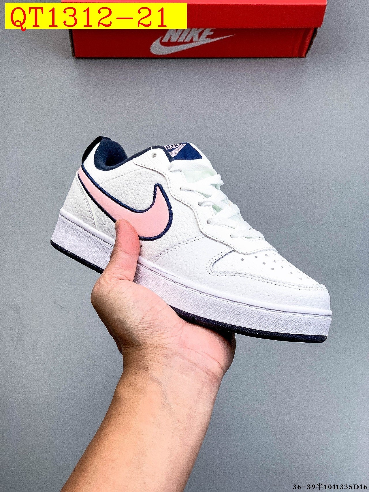 40$ Nike Court Borough Low Size 36-45 811600 QT1312 gallery