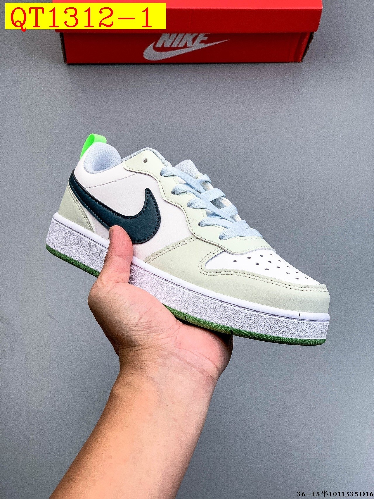 40$ Nike Court Borough Low Size 36-45 811600 QT1312 gallery