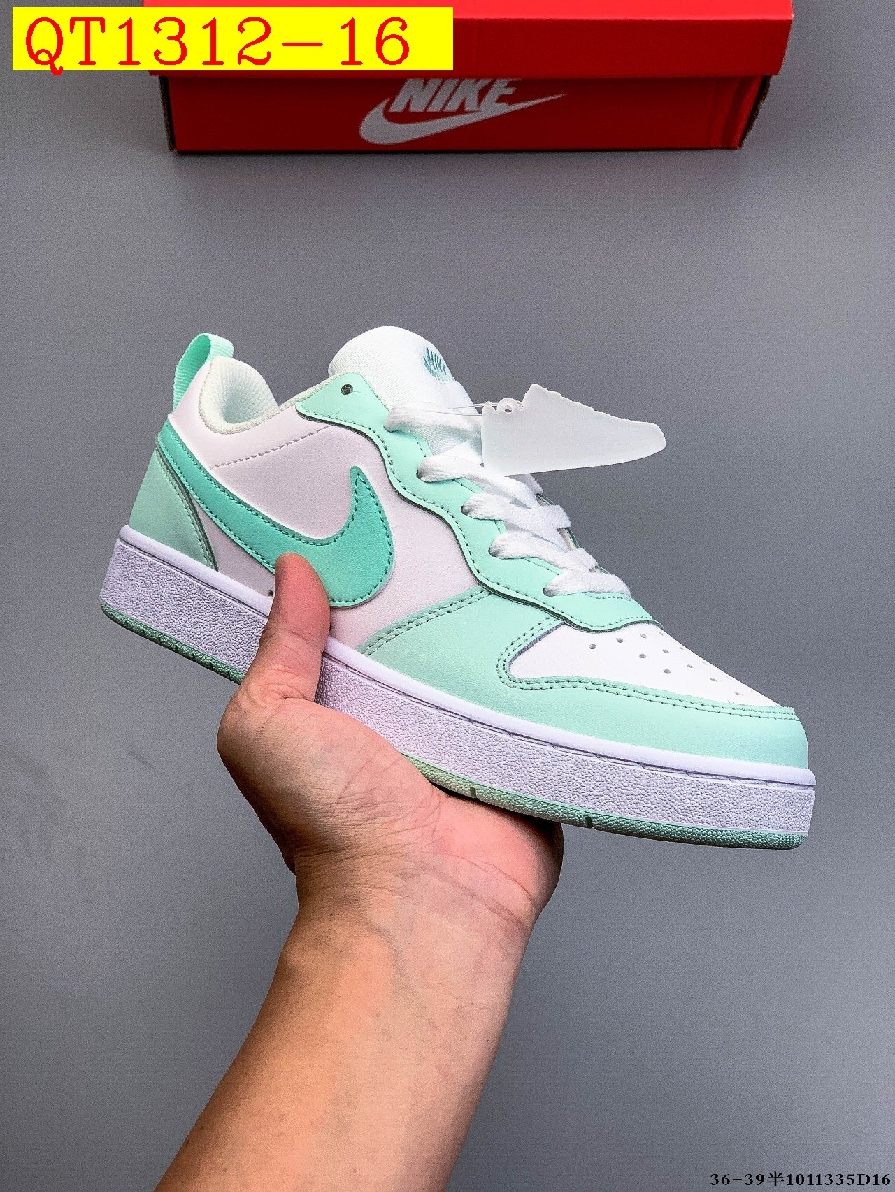 40$ Nike Court Borough Low Size 36-45 811600 QT1312 gallery