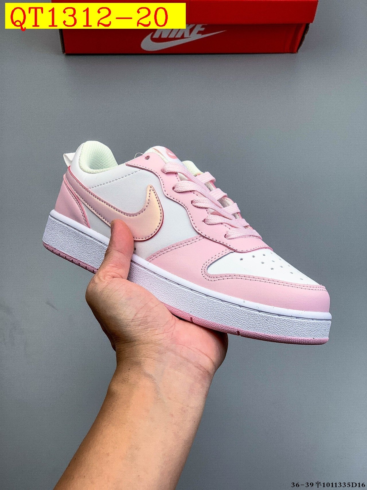 40$ Nike Court Borough Low Size 36-45 811600 QT1312 gallery