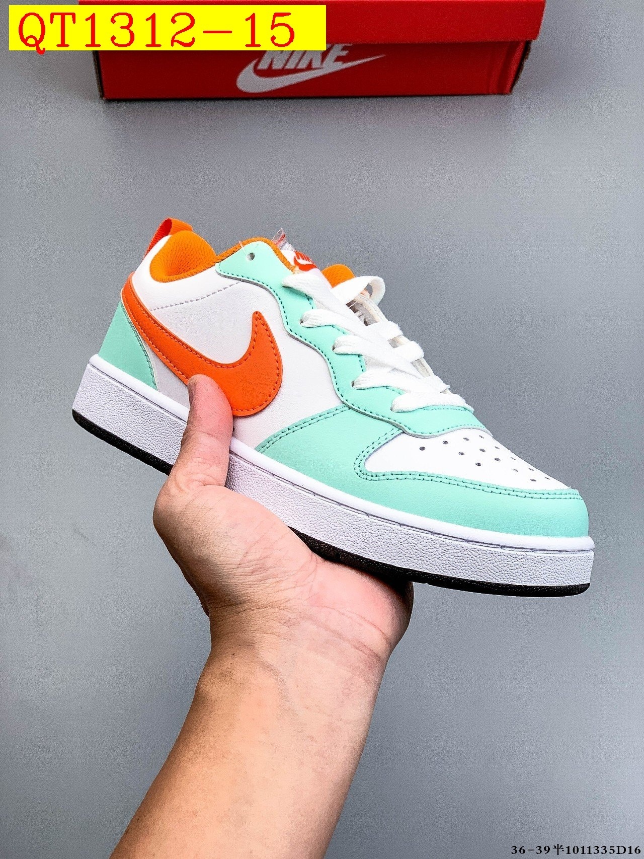 40$ Nike Court Borough Low Size 36-45 811600 QT1312 gallery