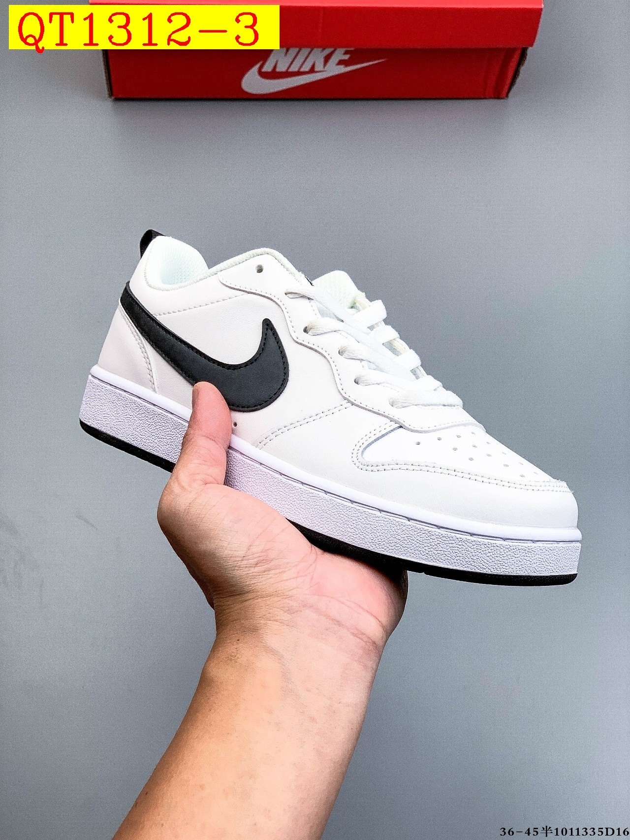 40$ Nike Court Borough Low Size 36-45 811600 QT1312 gallery