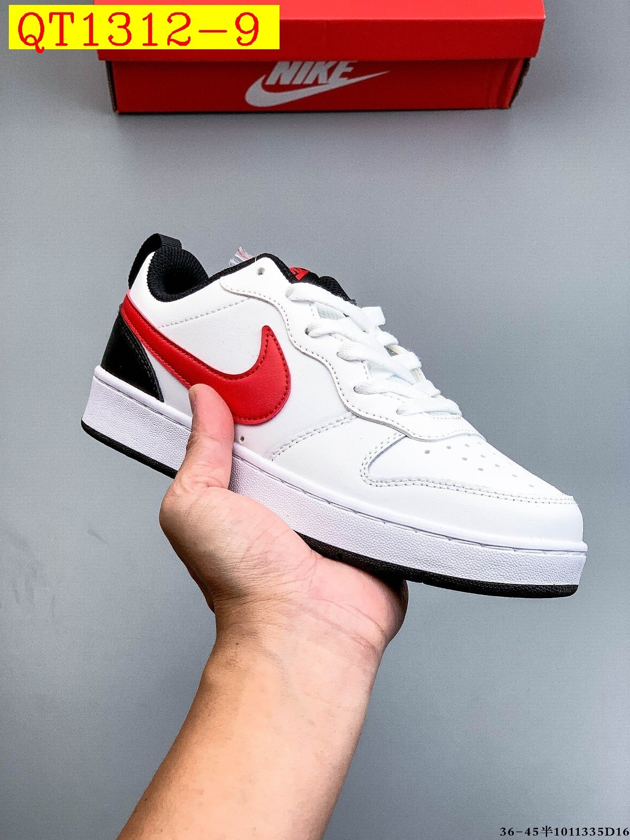 40$ Nike Court Borough Low Size 36-45 811600 QT1312 gallery