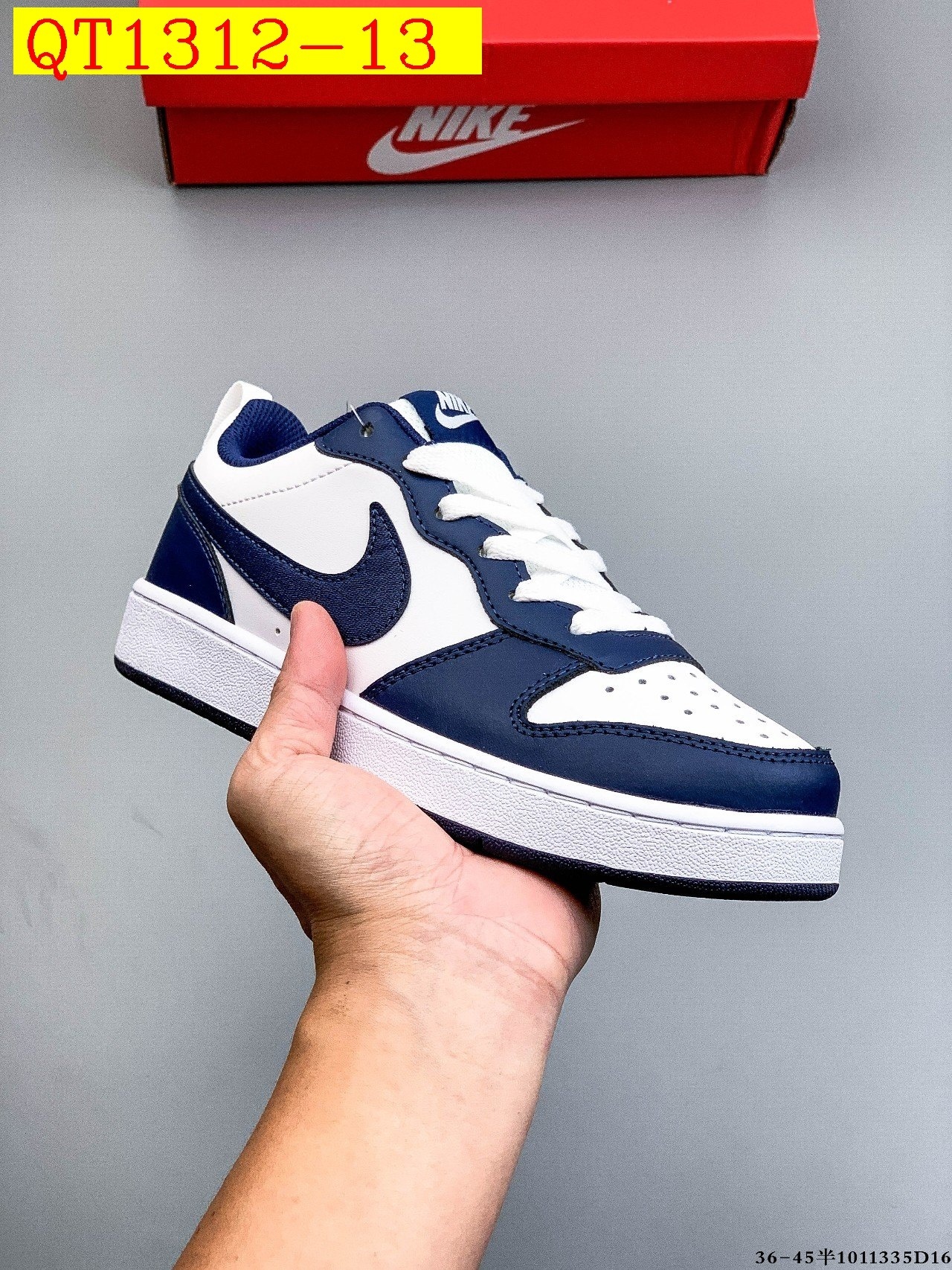 40$ Nike Court Borough Low Size 36-45 811600 QT1312 gallery