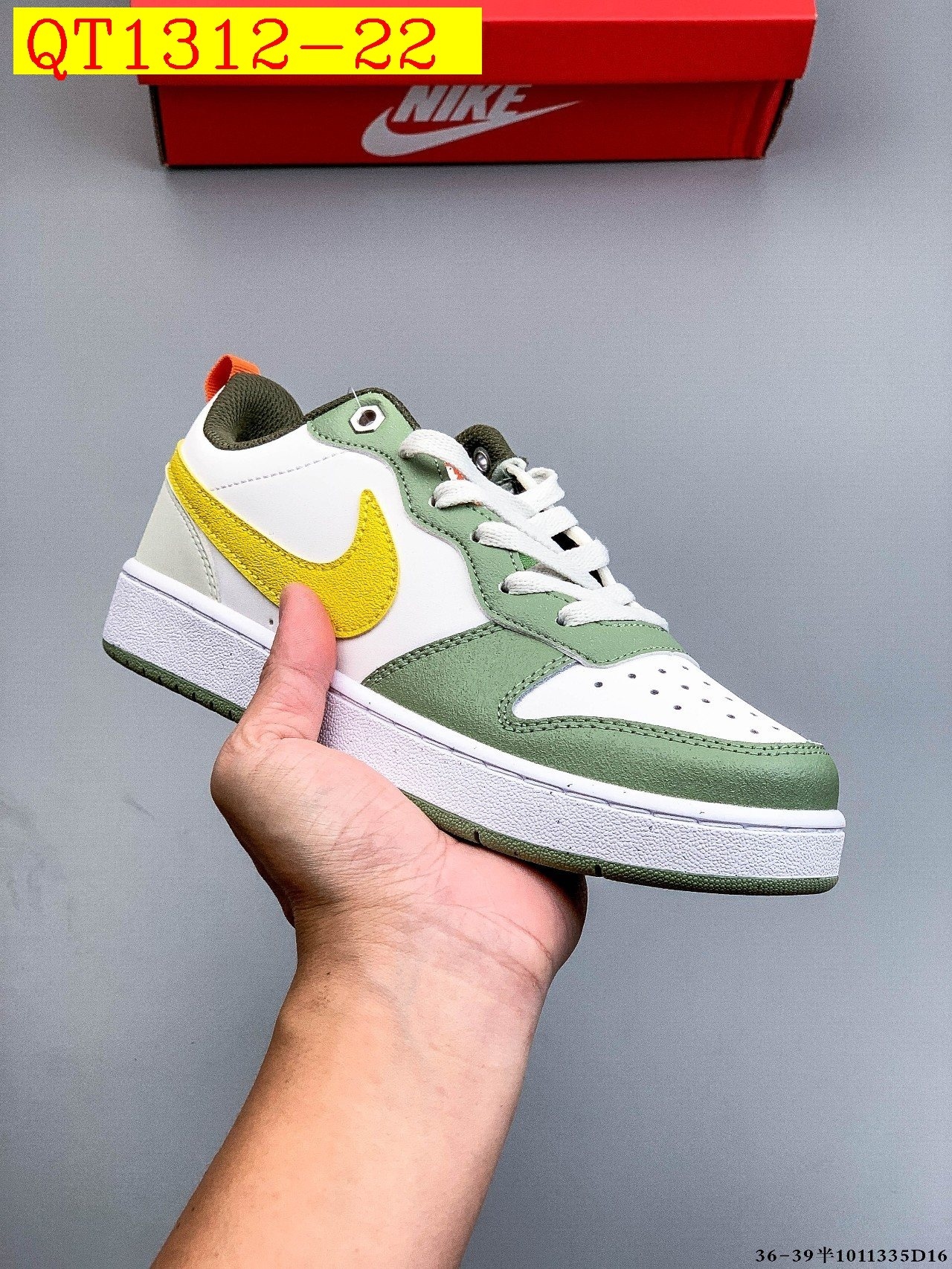 40$ Nike Court Borough Low Size 36-45 811600 QT1312 gallery