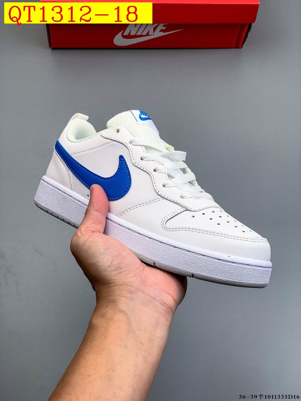 40$ Nike Court Borough Low Size 36-45 811600 QT1312 gallery