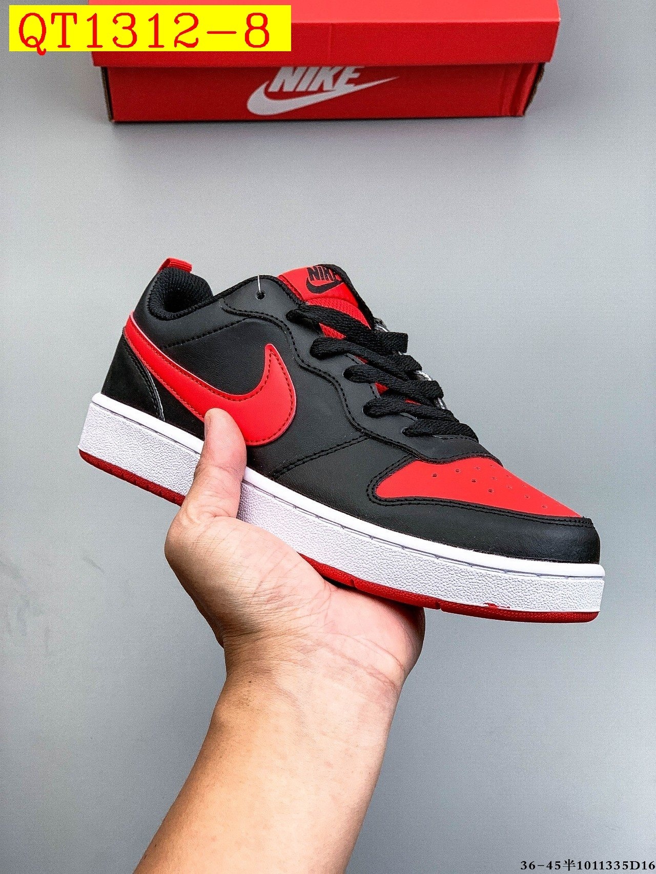 40$ Nike Court Borough Low Size 36-45 811600 QT1312 gallery