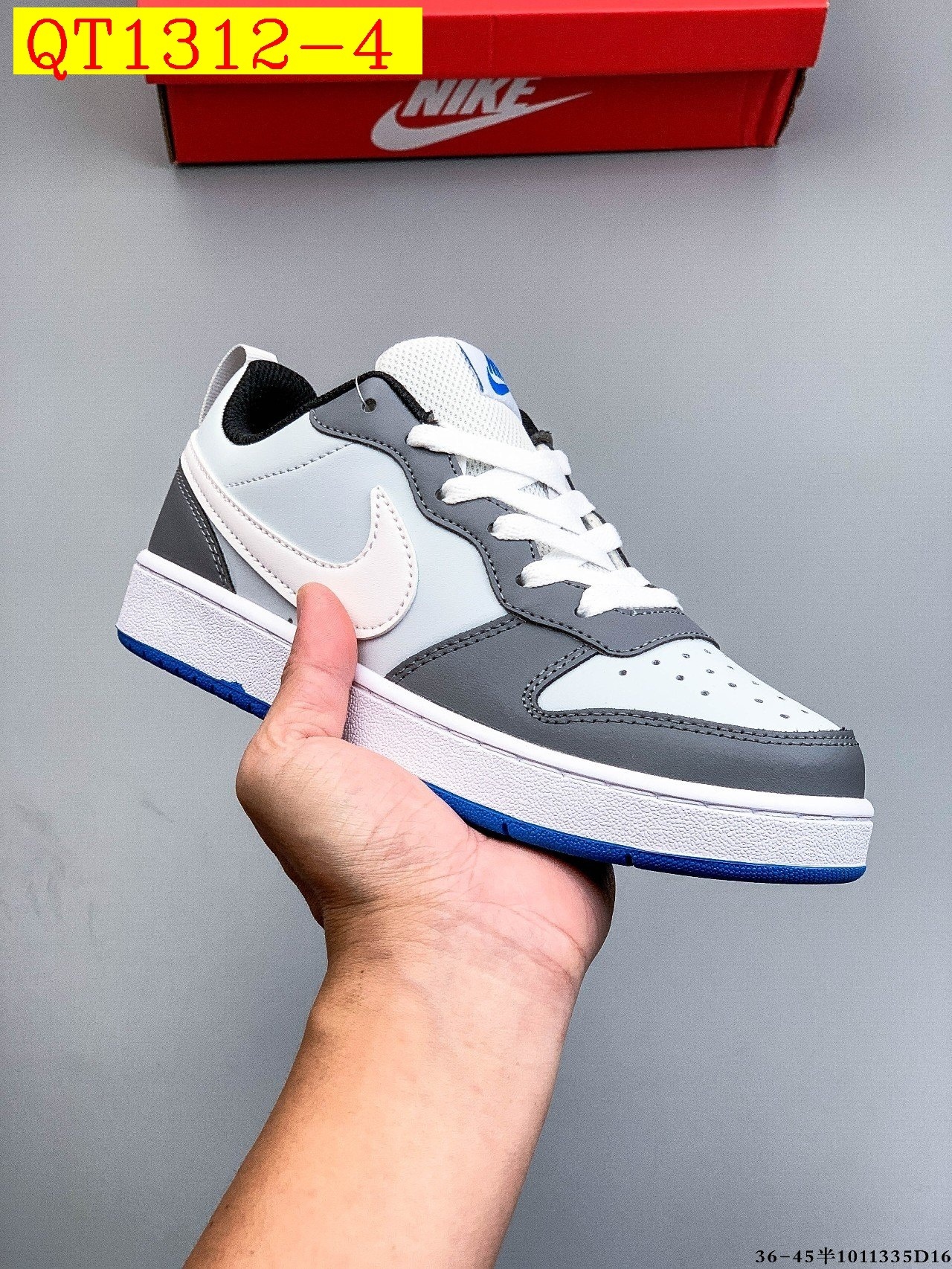 40$ Nike Court Borough Low Size 36-45 811600 QT1312 gallery