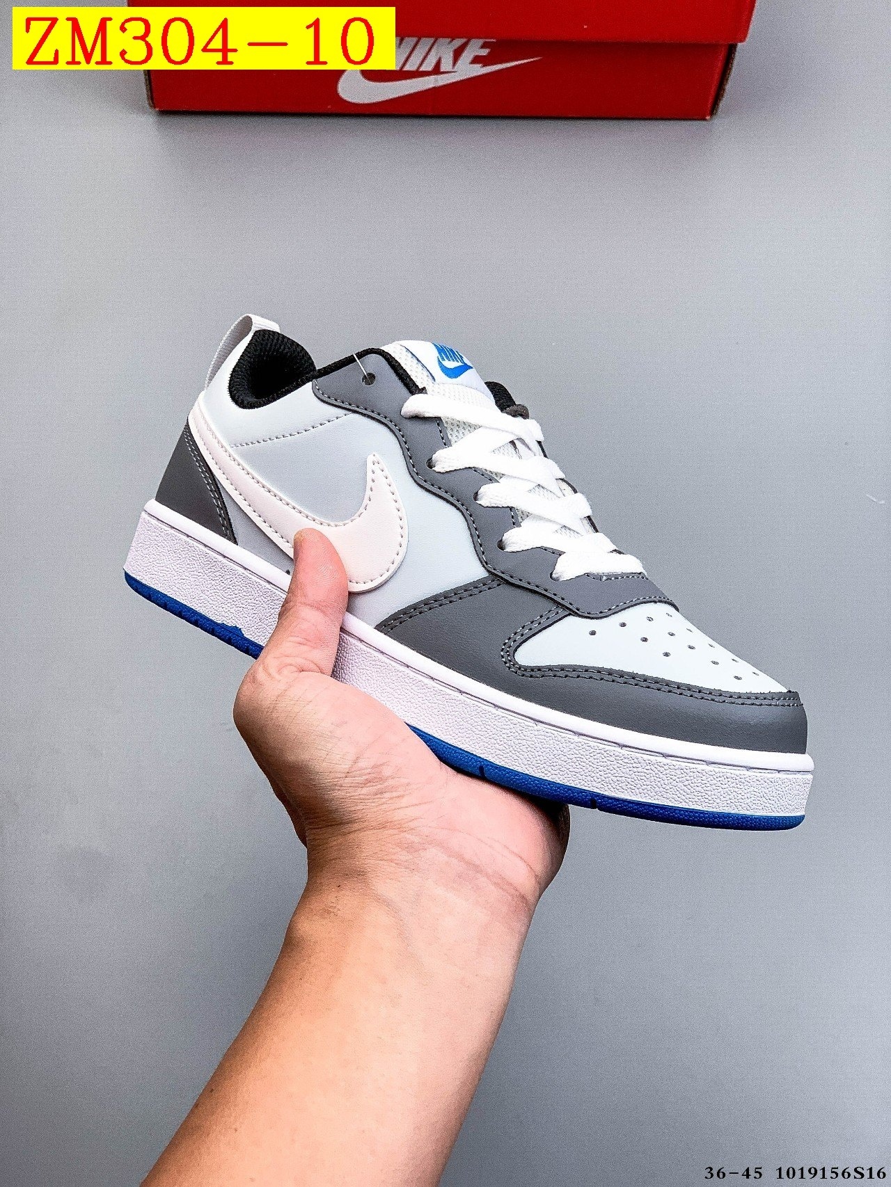 40$ Nike Court Borough Low Size 36-45 913610 ZM304 gallery