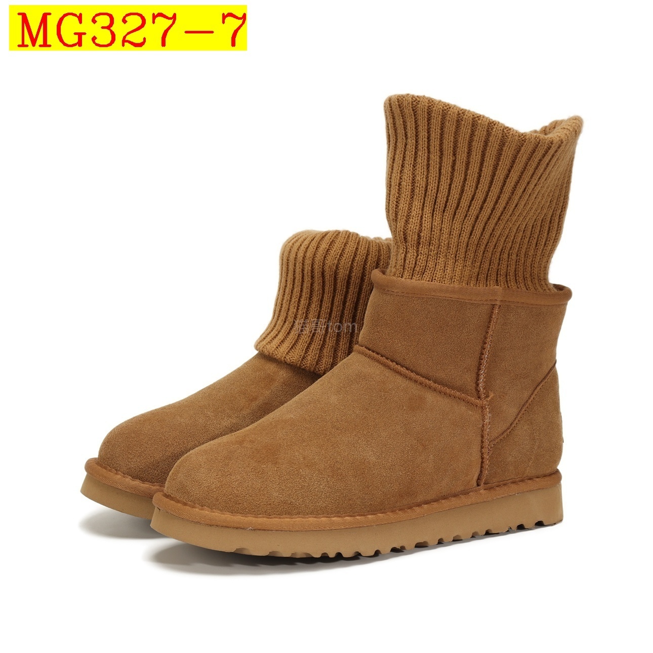 40$ UGG Classic Mini Boot Cow Leather Artificial Fur Size 35-43 811590 MG327 gallery