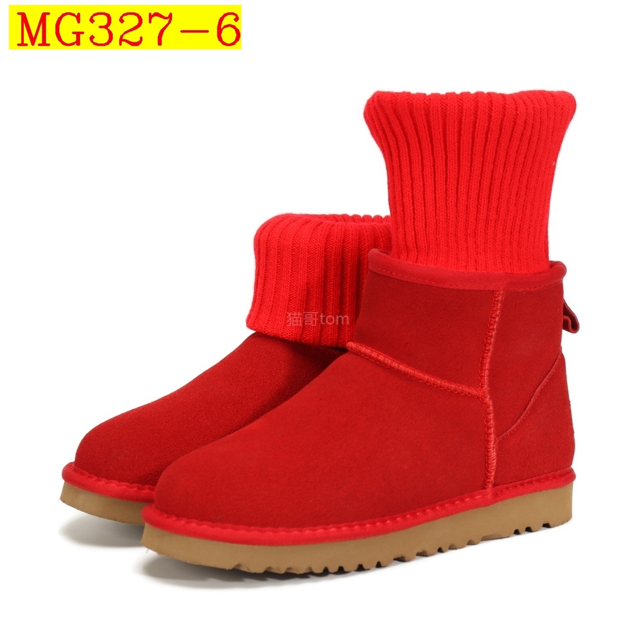 40$ UGG Classic Mini Boot Cow Leather Artificial Fur Size 35-43 811590 MG327 gallery
