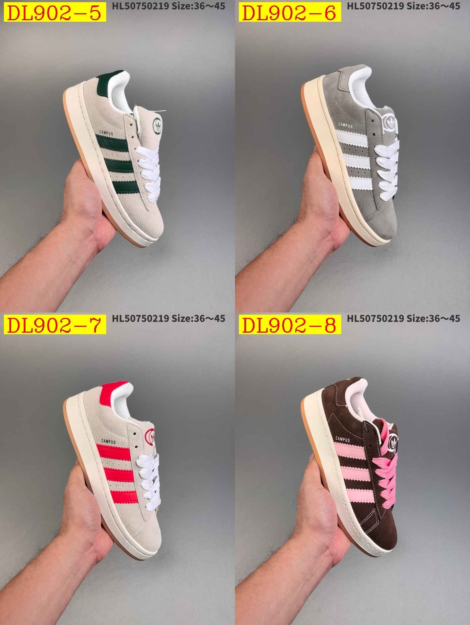 40$ dh Adidas Originals Campus 00s size 36-45 71459024803 DL902 gallery