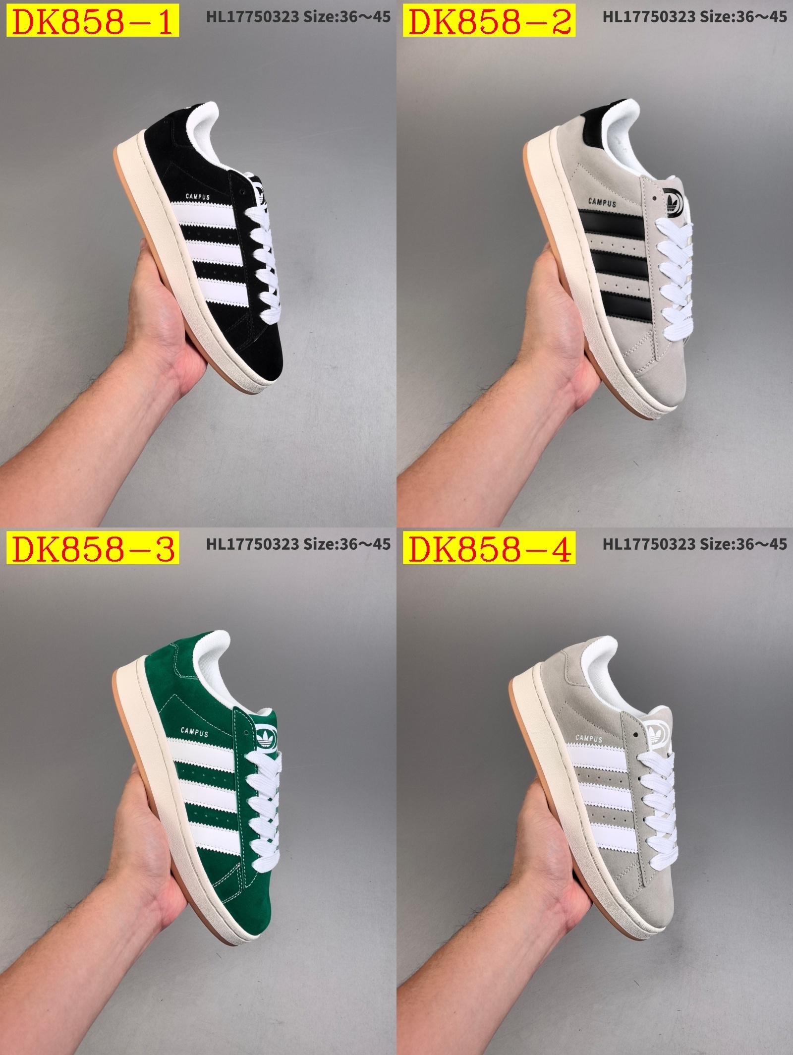 40$ dh Adidas Originals Campus 00s size 36-45 91652024803 DK858 gallery