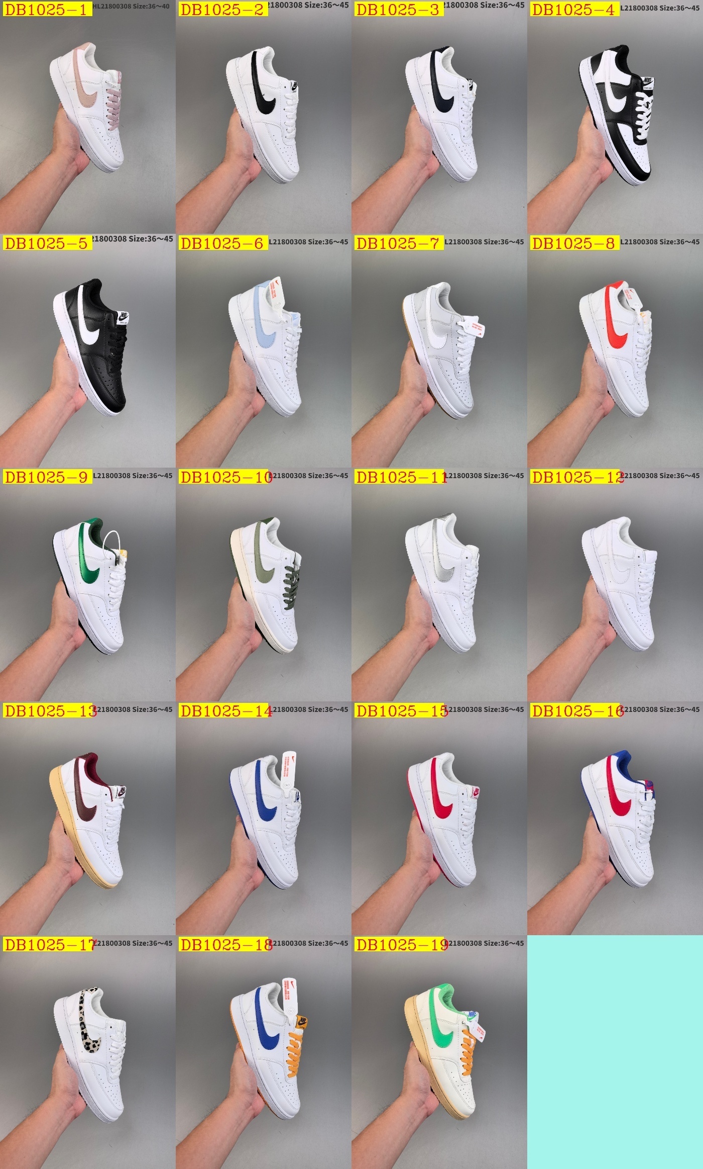 40$ dh Nike Court Vision Low size 36-45 71468024802 DB1025 gallery