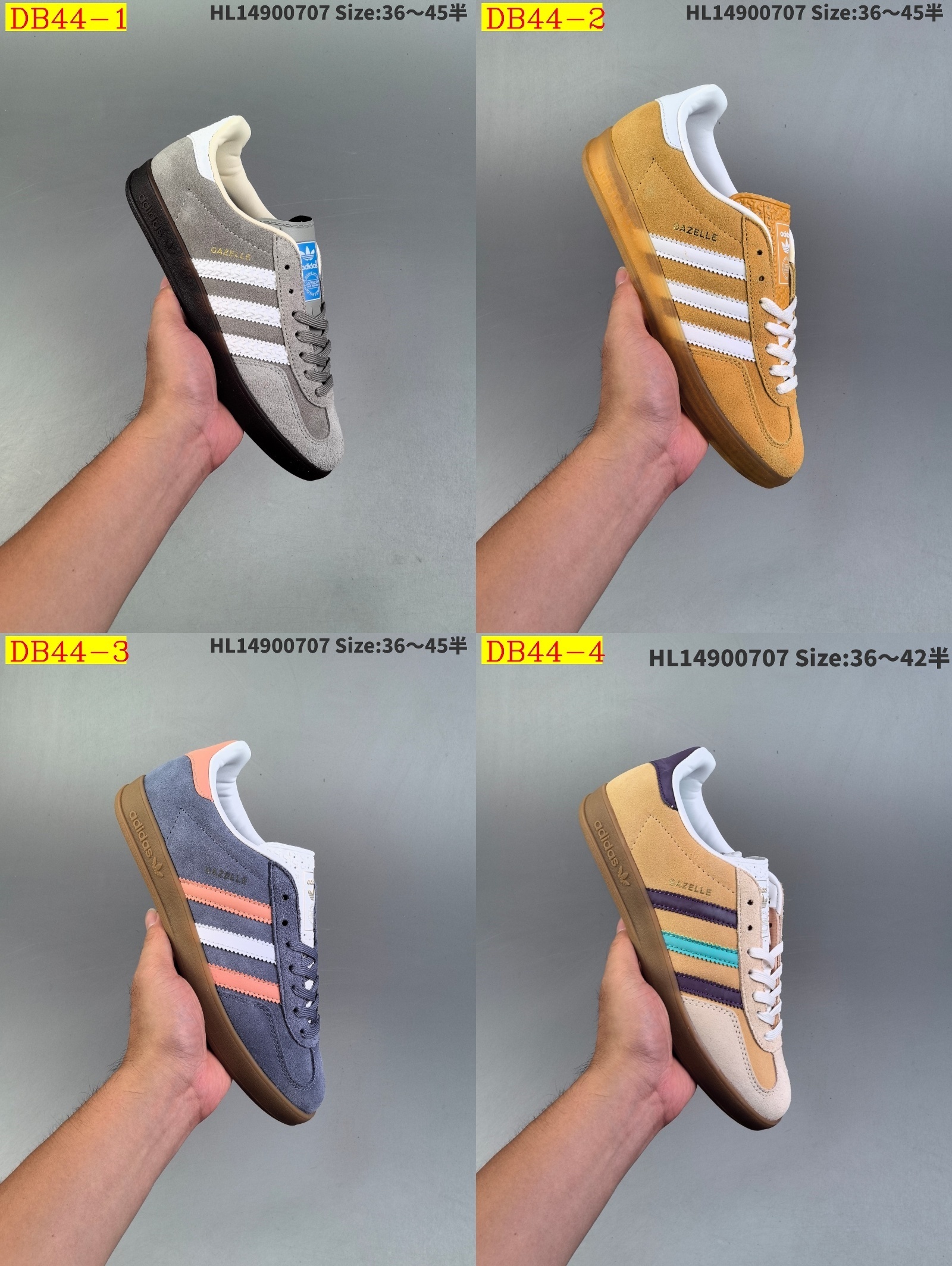 40$ new_dh Adidas Originals Gazelle Indoor SIZE 35-45 61284023681 DB44 gallery