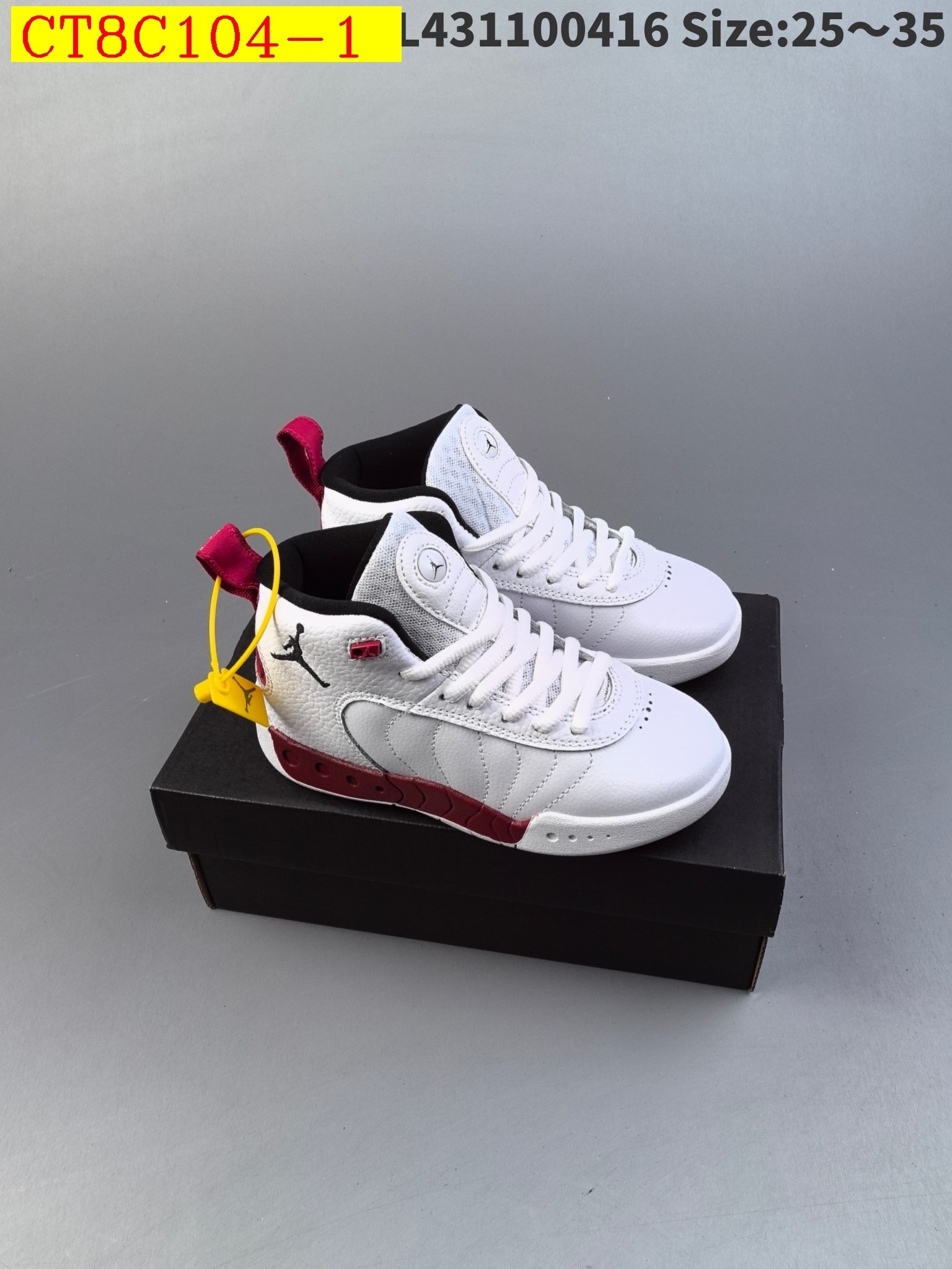 40$ new_dh Air Jordan Dub Zero for kids  SIZE 25-35 92824023685 CT8C104 gallery