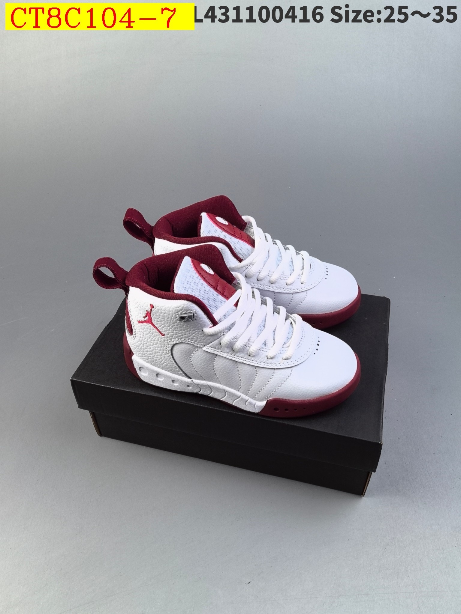 40$ new_dh Air Jordan Dub Zero for kids  SIZE 25-35 92824023685 CT8C104 gallery