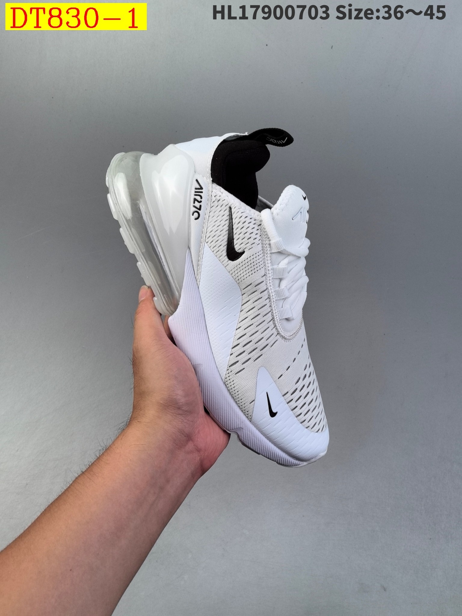 40$ new_dh NiKe Air Max 270 React SIZE 36-45 51689023681 DT830 gallery