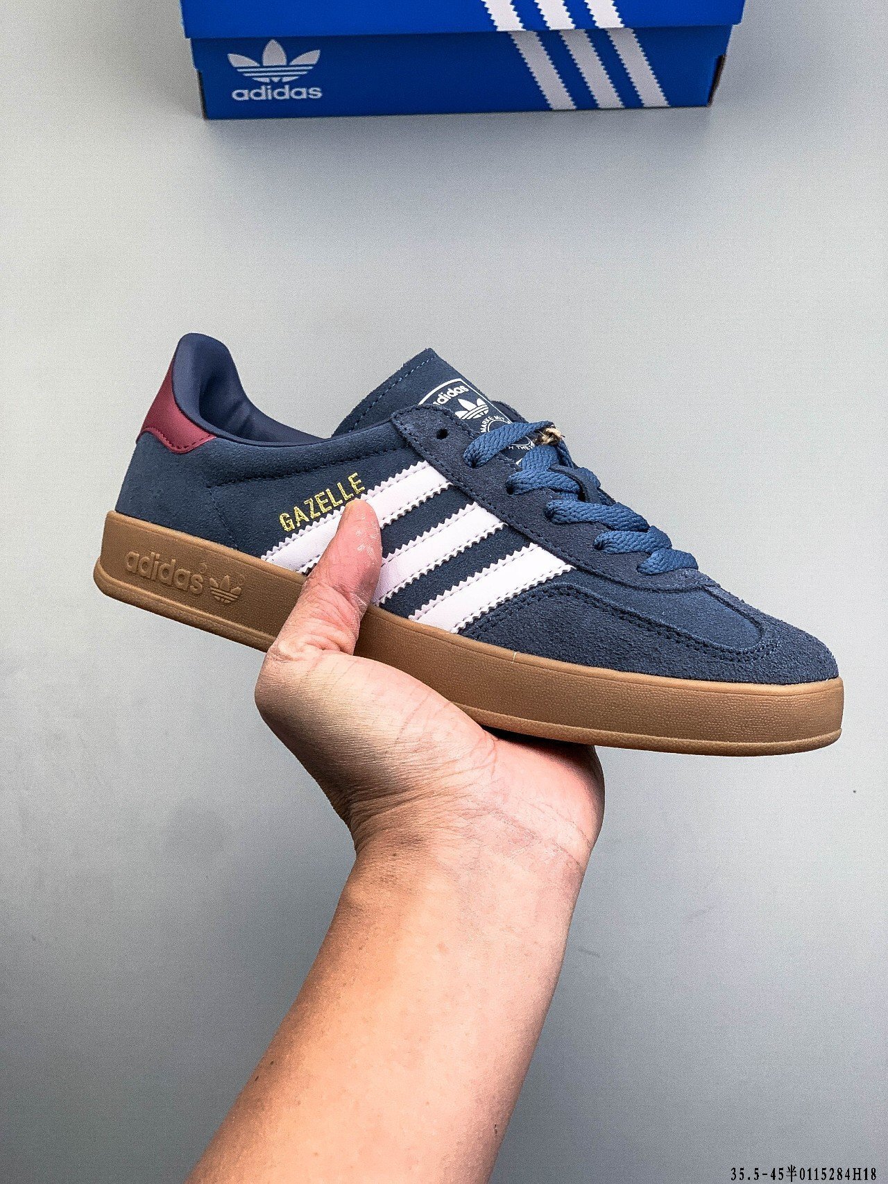 41$ Adidas Gazelle size 35.5-45 half 412840 QE136 gallery