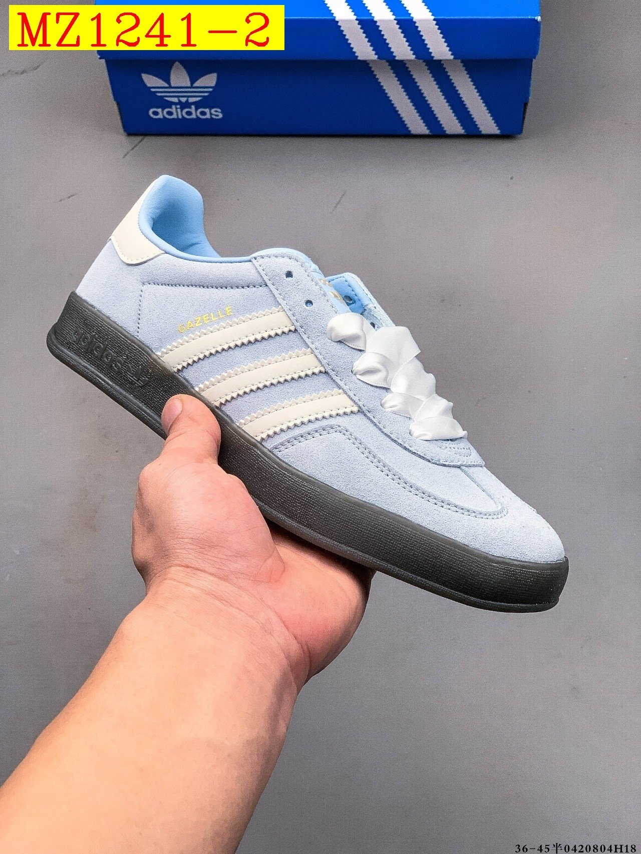 41$ Adidas Gazelle size 36-44 half 019890 MZ1241 gallery