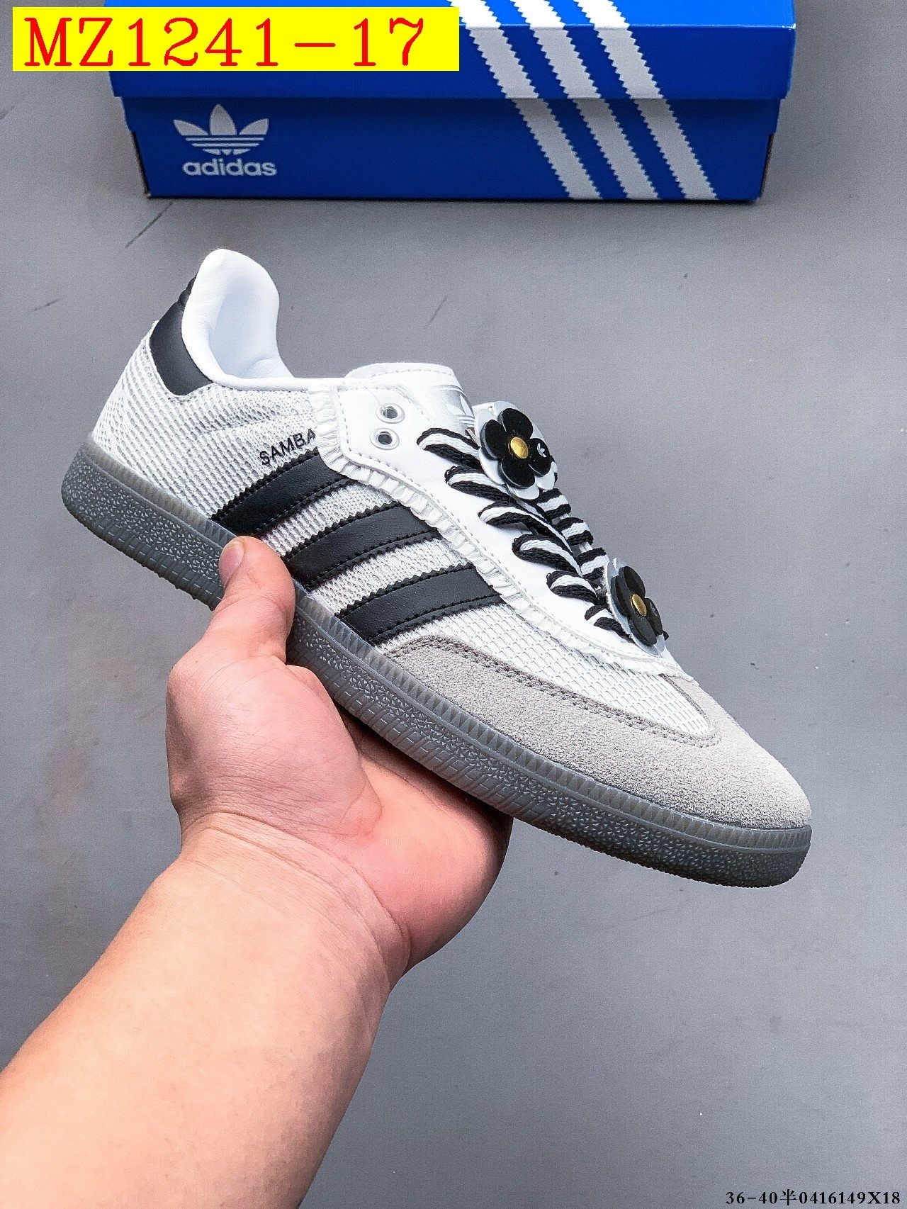 41$ Adidas Gazelle size 36-44 half 019890 MZ1241 gallery