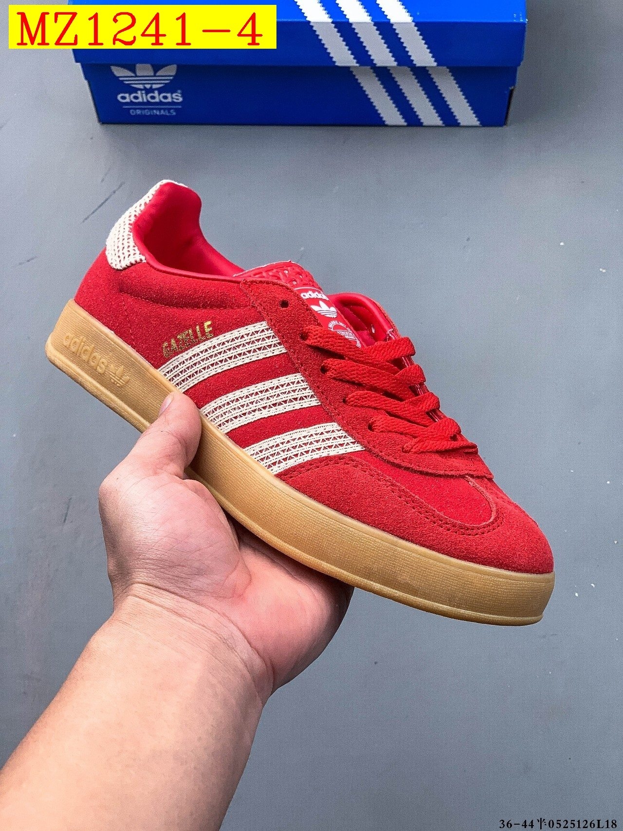 41$ Adidas Gazelle size 36-44 half 019890 MZ1241 gallery