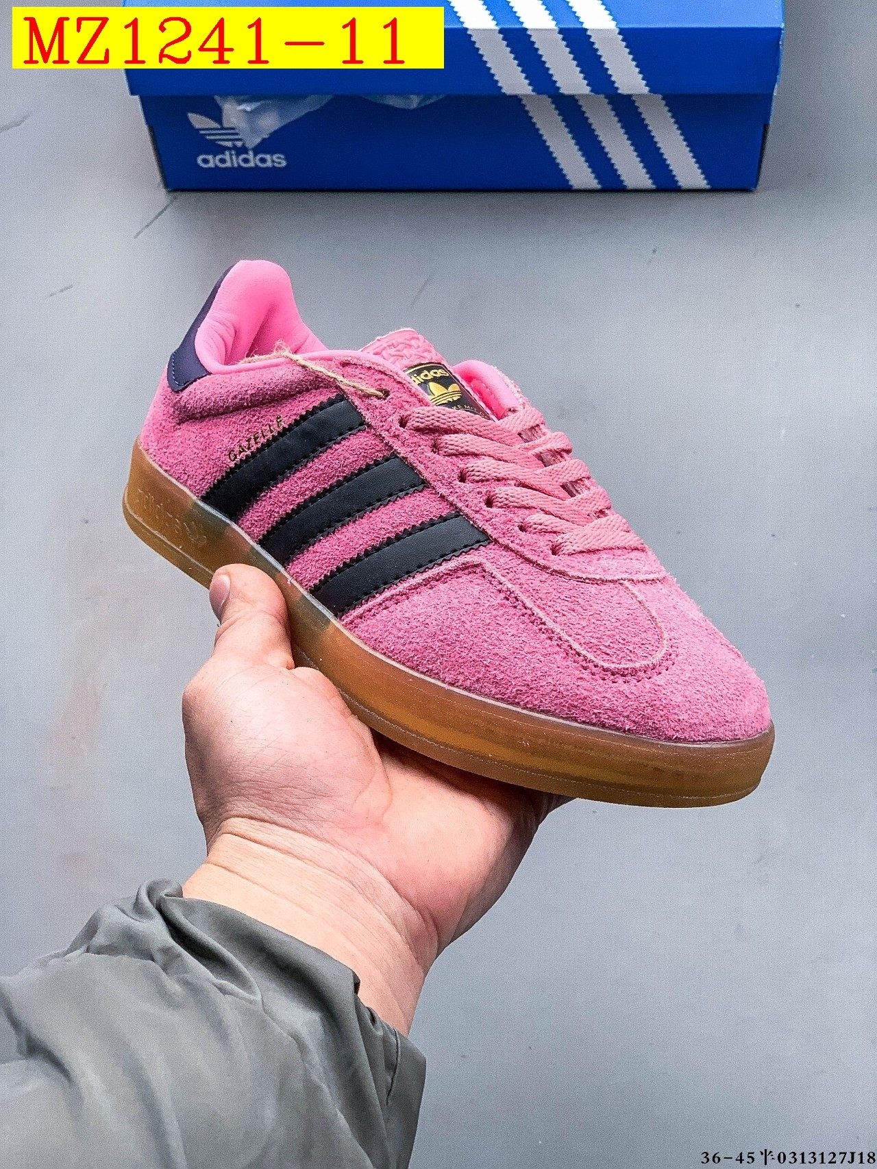 41$ Adidas Gazelle size 36-44 half 019890 MZ1241 gallery