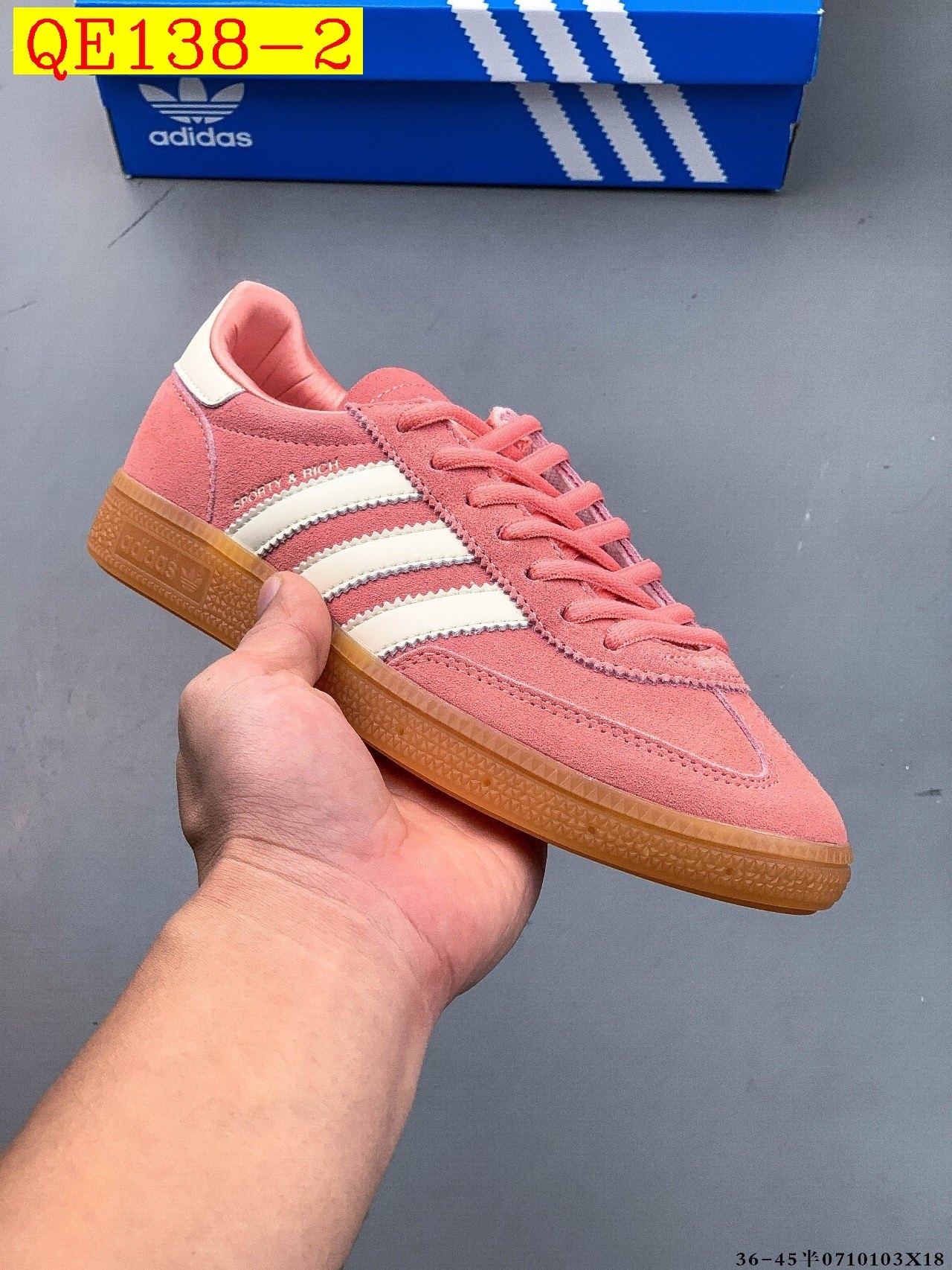 41$ Adidas HANDBALL SPEZIAL size 36-41 half 416840 QE138 gallery