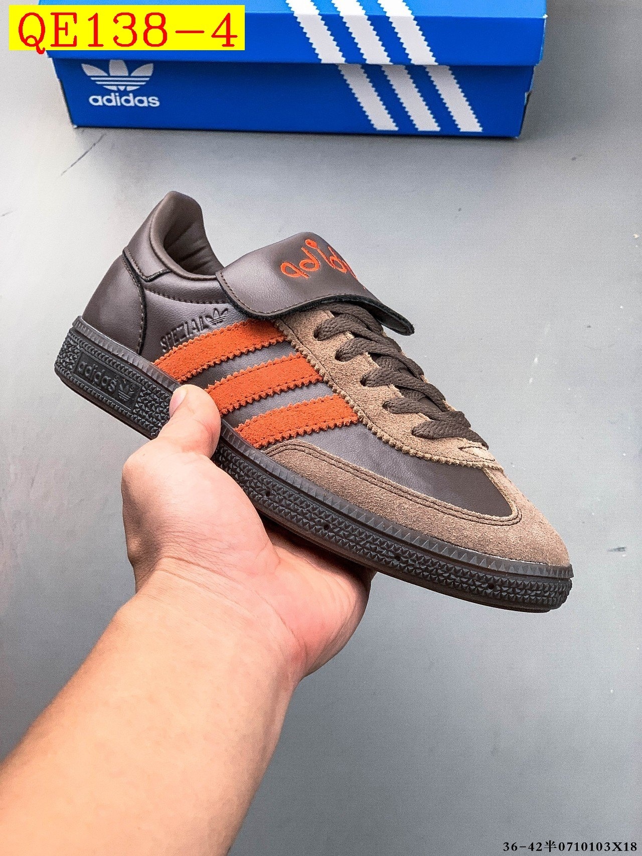 41$ Adidas HANDBALL SPEZIAL size 36-41 half 416840 QE138 gallery