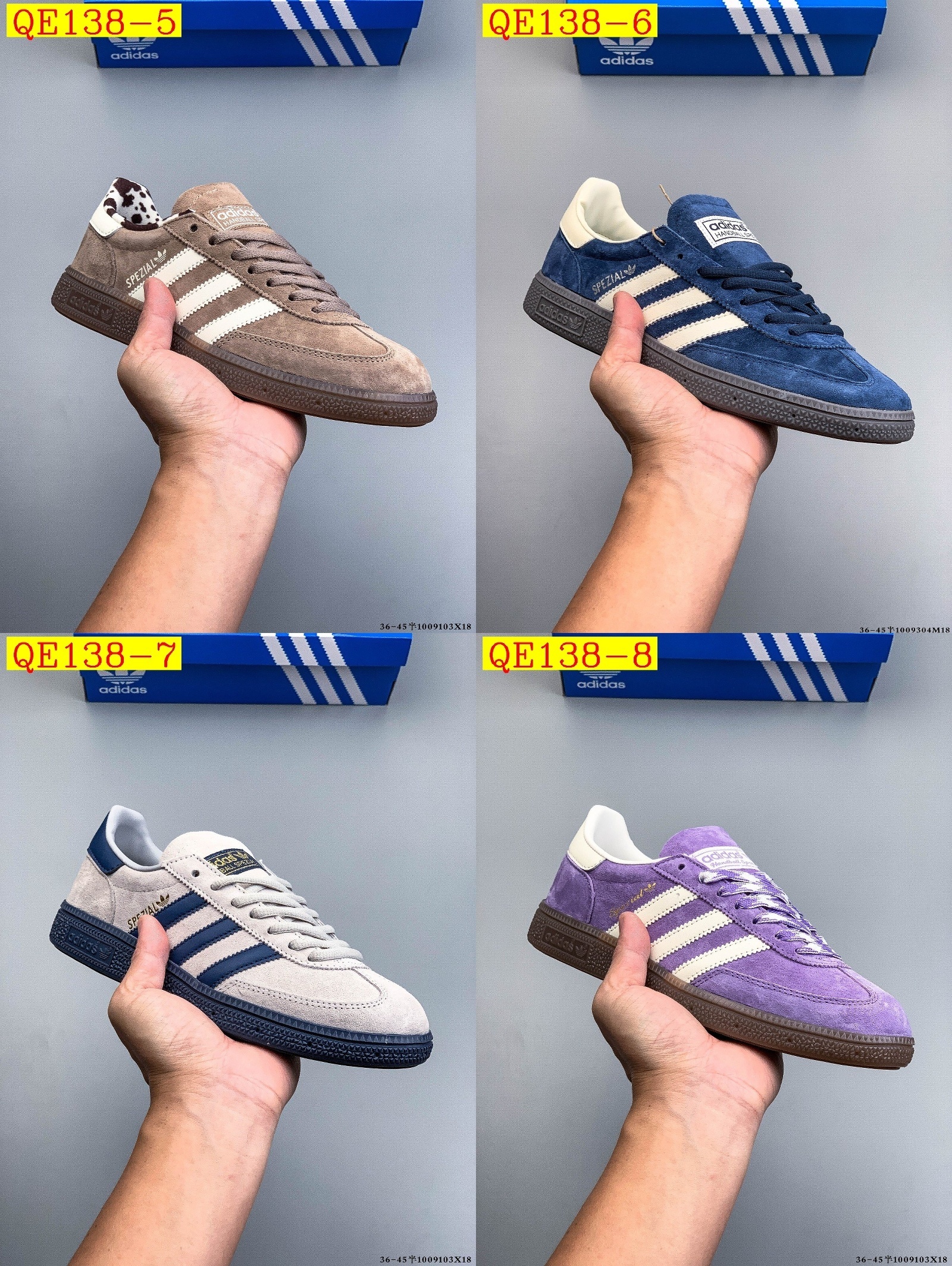 41$ Adidas HANDBALL SPEZIAL size 36-41 half 416840 QE138 gallery