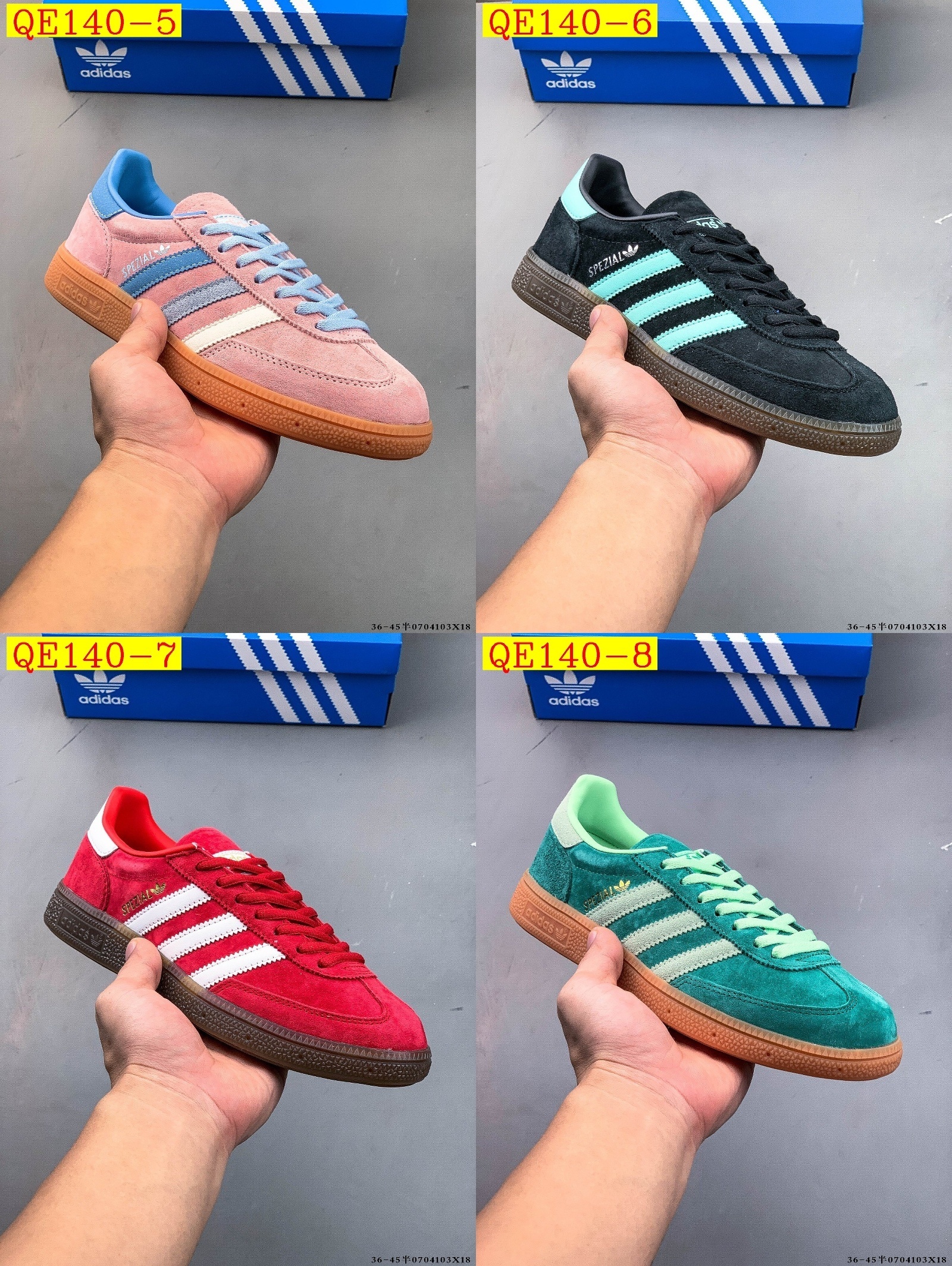 41$ Adidas HANDBALL SPEZIAL size 36-45 half 017820 QE140 gallery