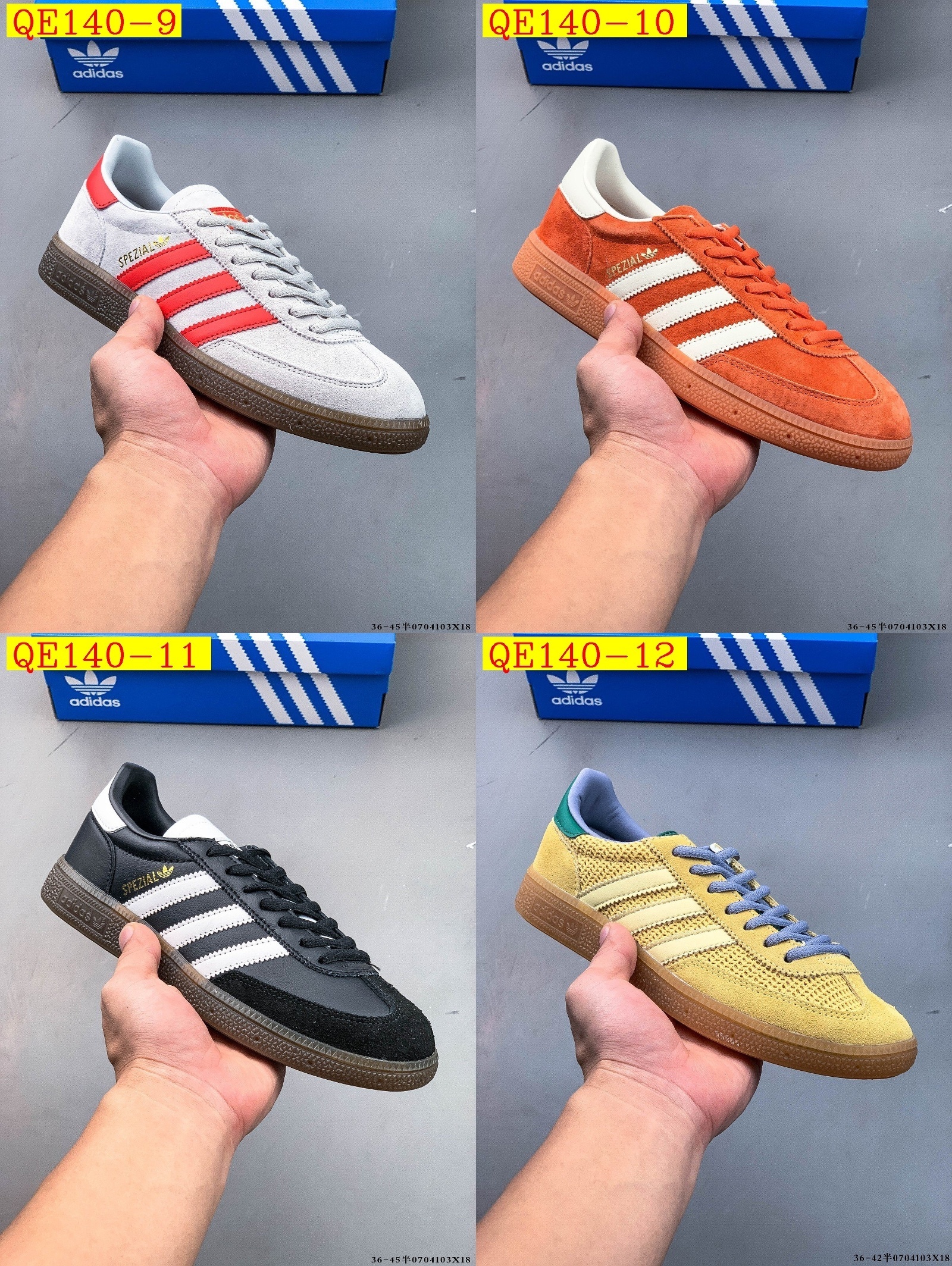 41$ Adidas HANDBALL SPEZIAL size 36-45 half 017820 QE140 gallery