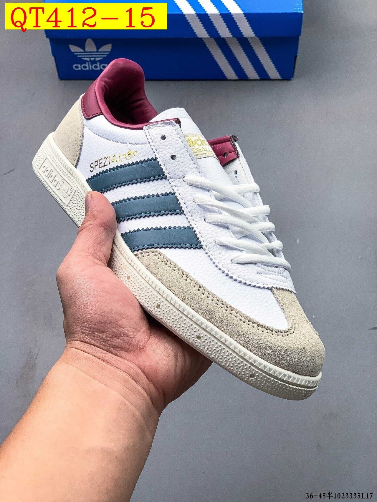 41$ Adidas HANDBALL SPEZIAL size 36-45 half 613730 QT412 gallery